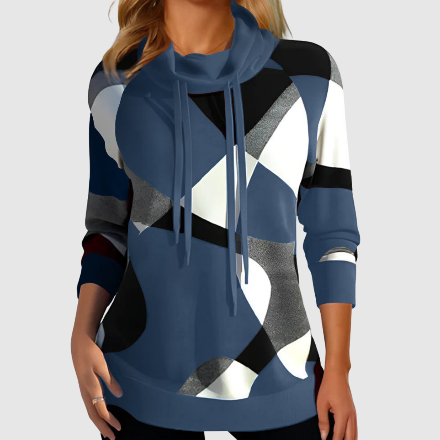 Nina – Mikina s geometrickým motivem