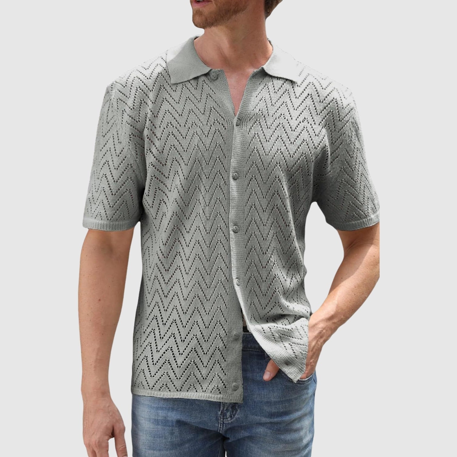 Adrian – Svetr se zigzag vzorem