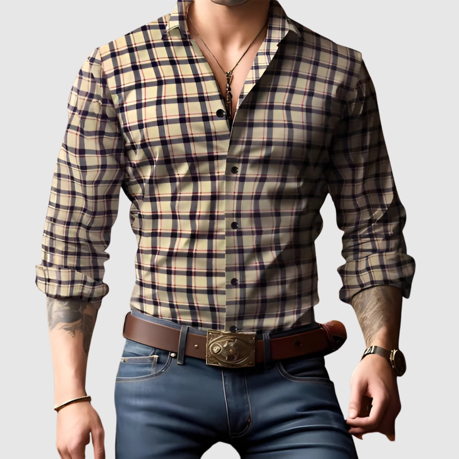 Adrian - Károvaná košile