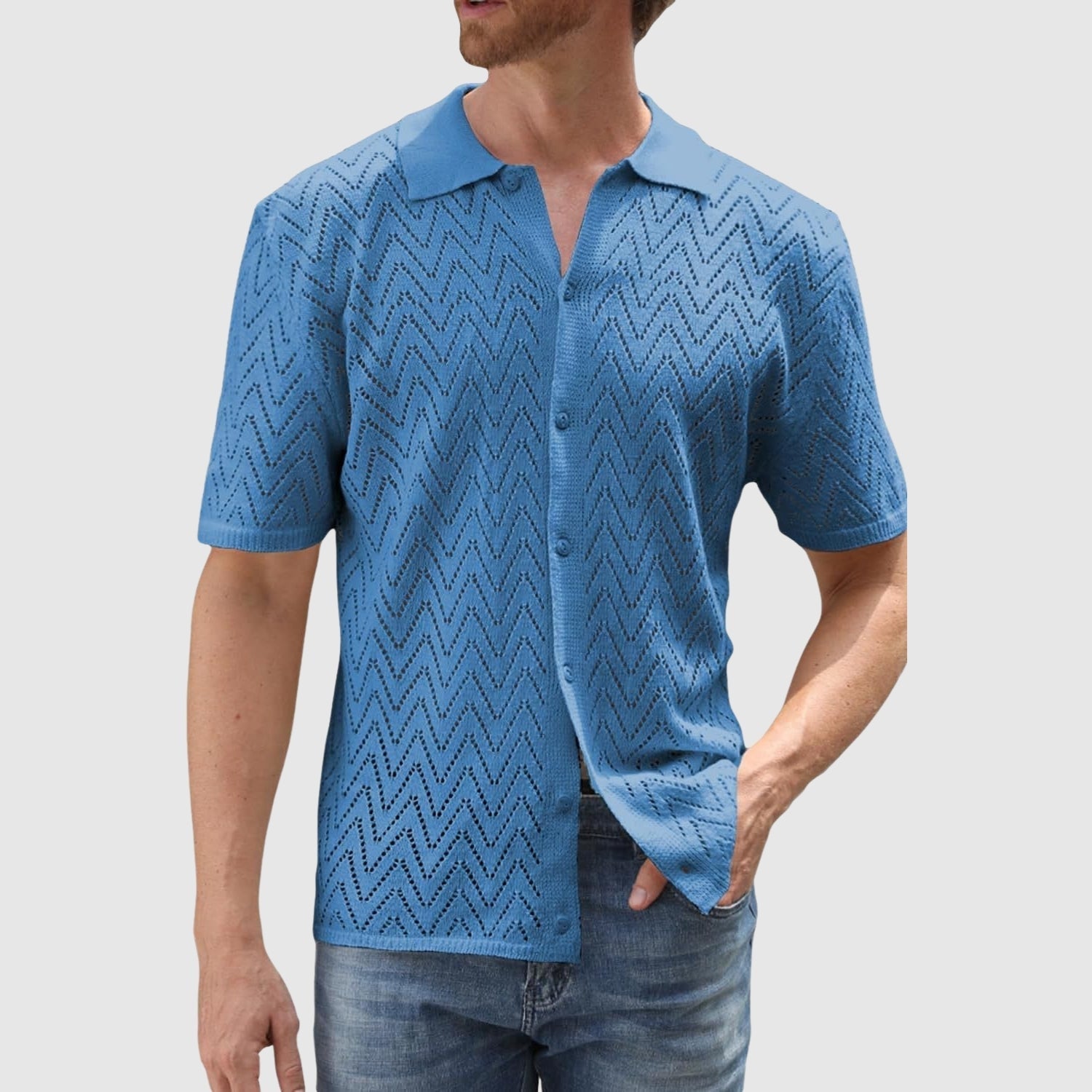 Adrian – Svetr se zigzag vzorem