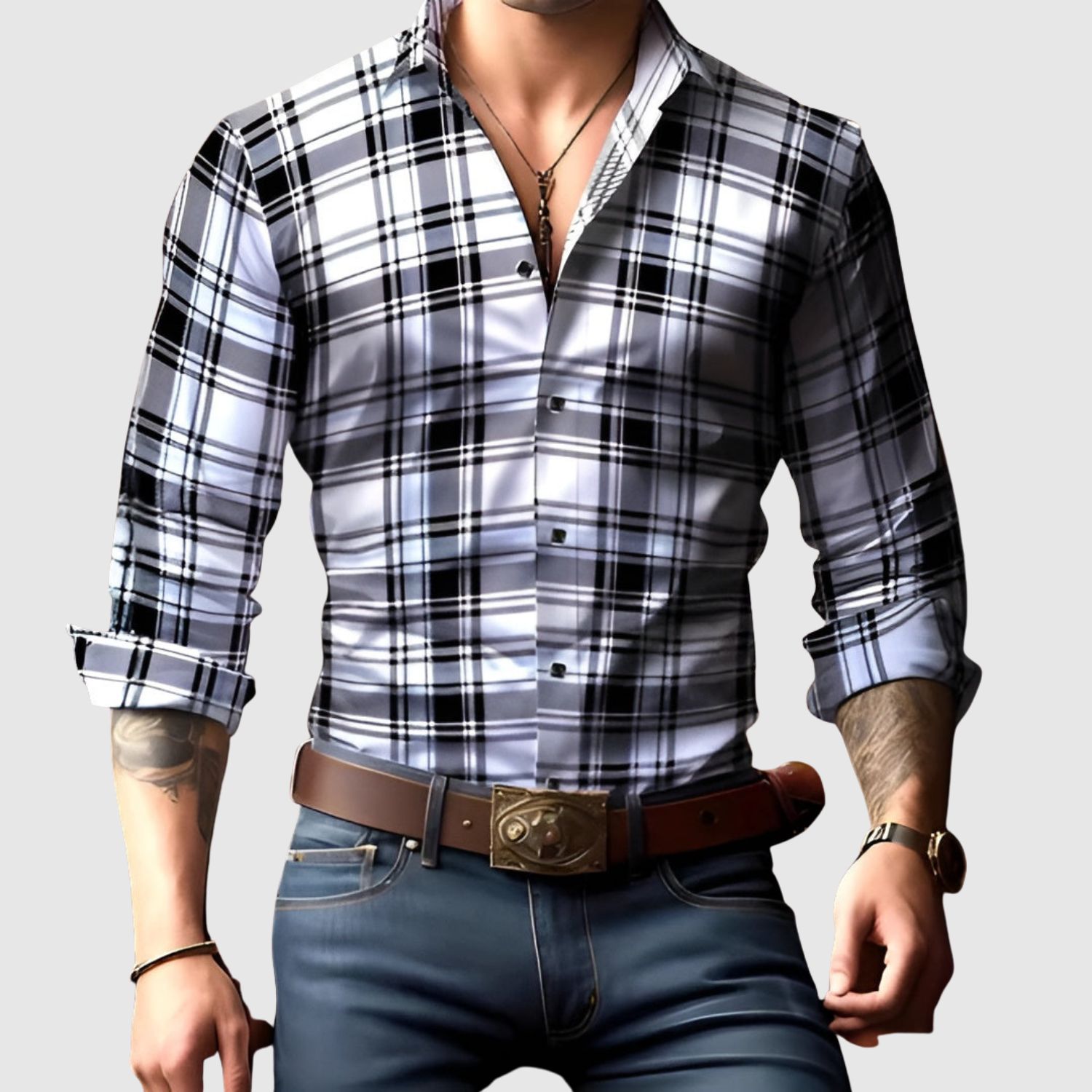 Adrian - Károvaná košile