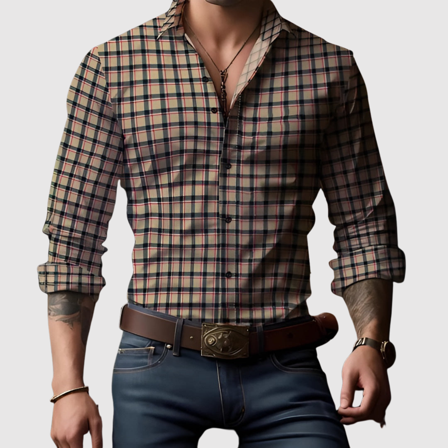 Adrian - Károvaná košile