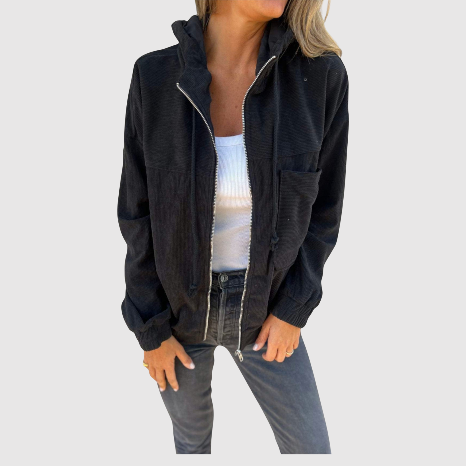 Nina – Lehká bunda v neformálním stylu košile