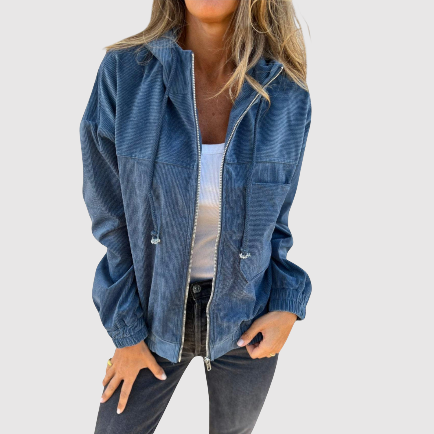 Nina – Lehká bunda v neformálním stylu košile