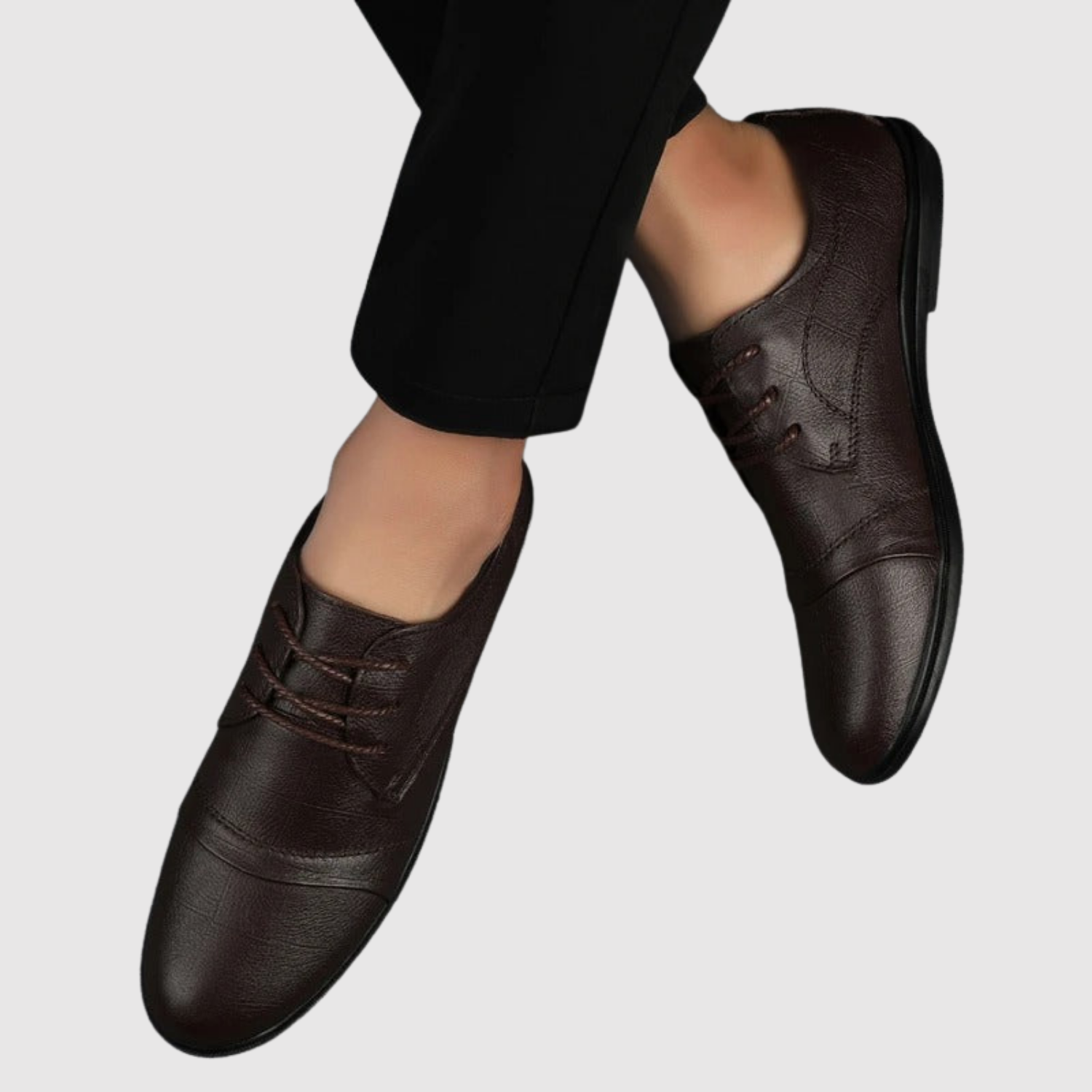 Viktor – Klasické pánské kožené boty s šněrováním