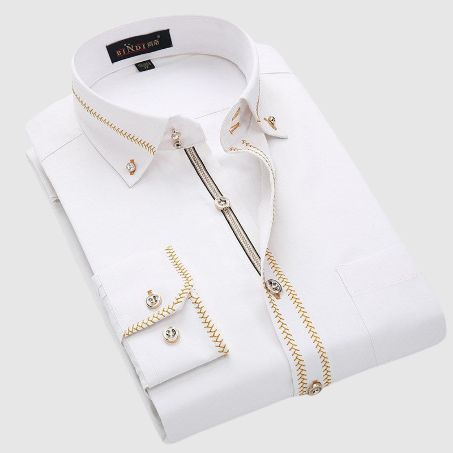 Adrian - Klasická Košile s Dlouhým Rukávem