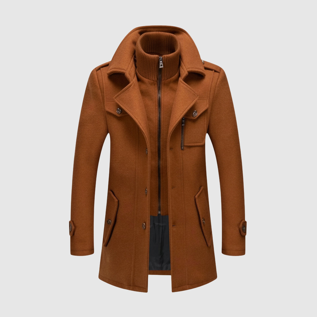 Marek – Moderní vlněný kabát