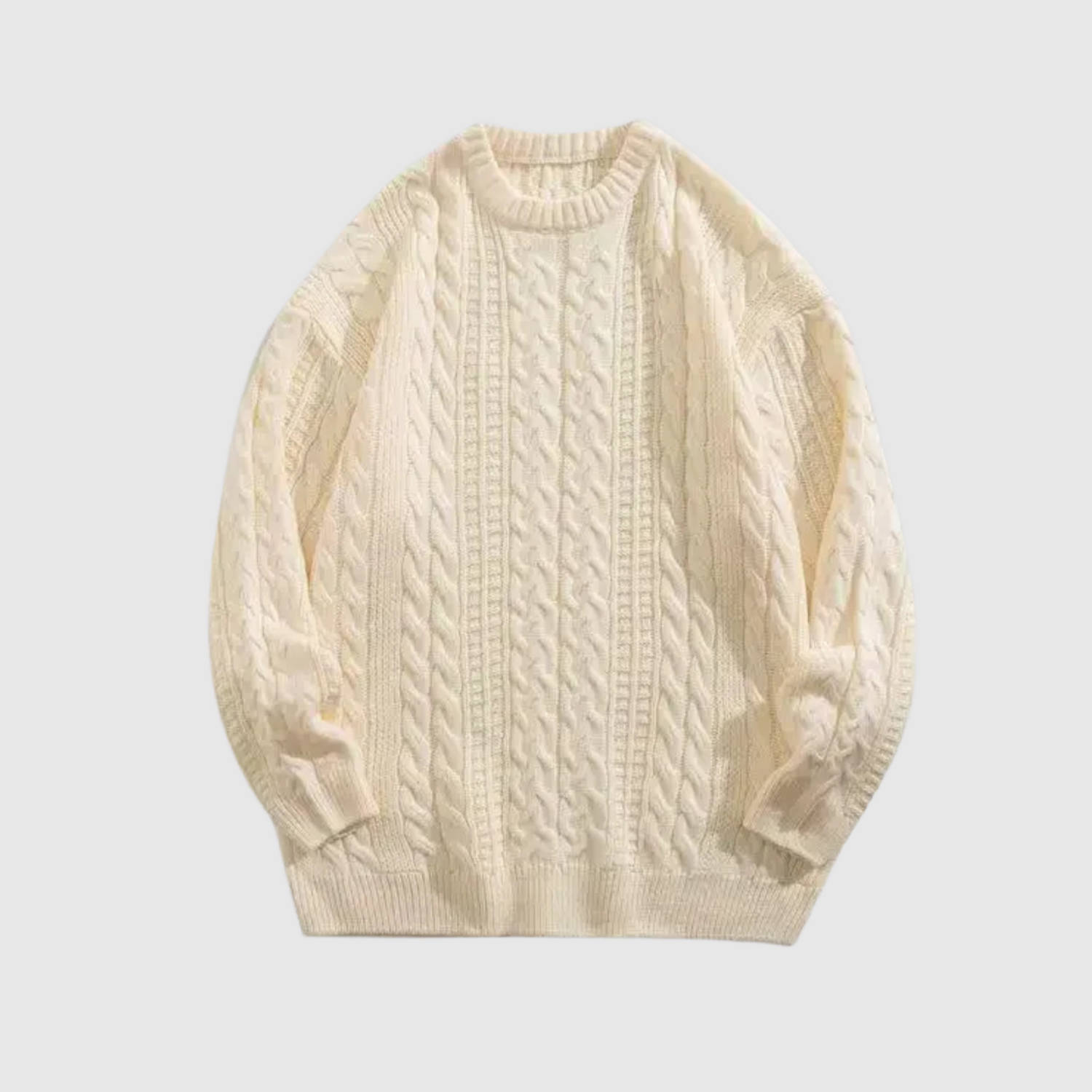 Daniel – Klasický svetr s kabelovým vzorem