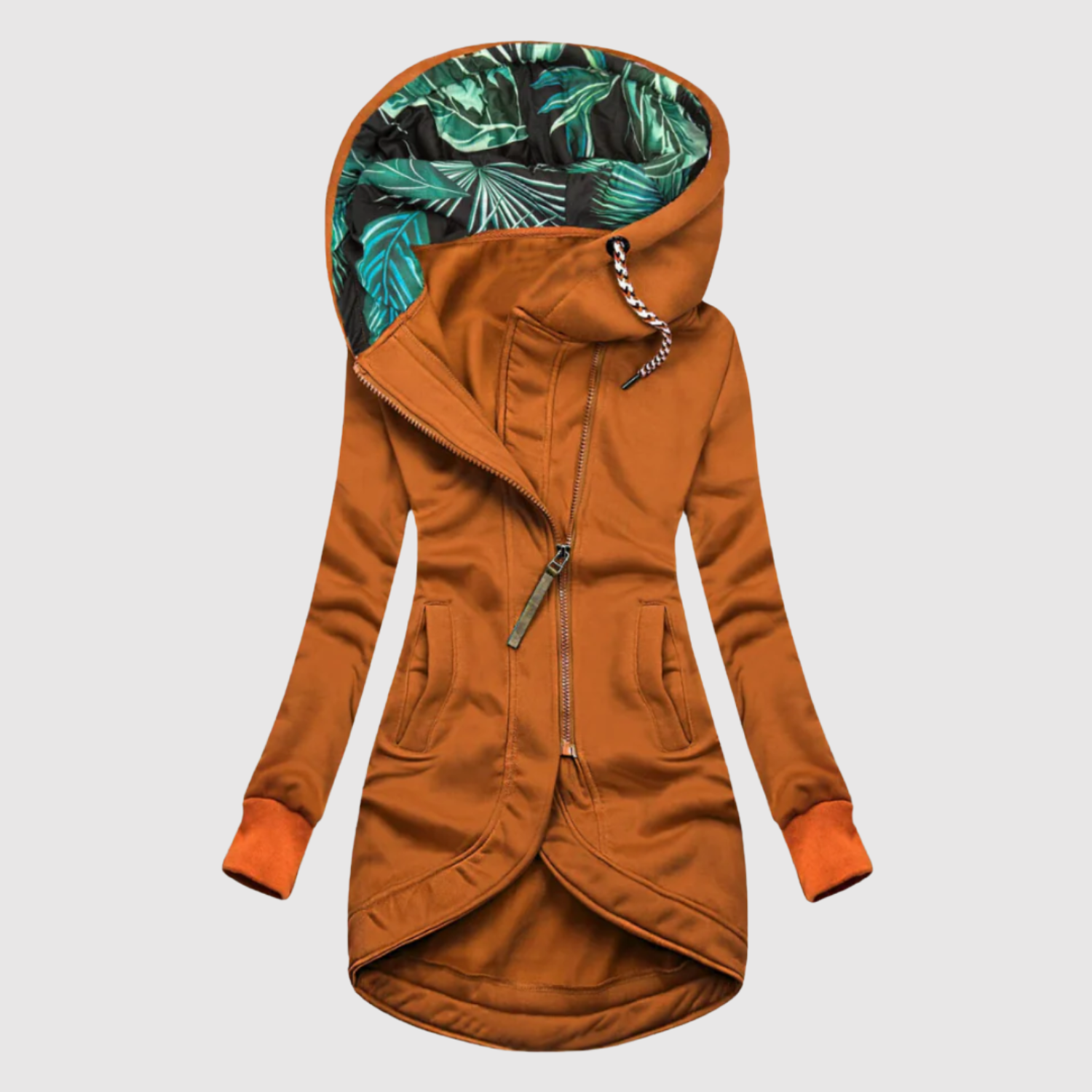 Jelena - Elegantní dámská parka s kapucí