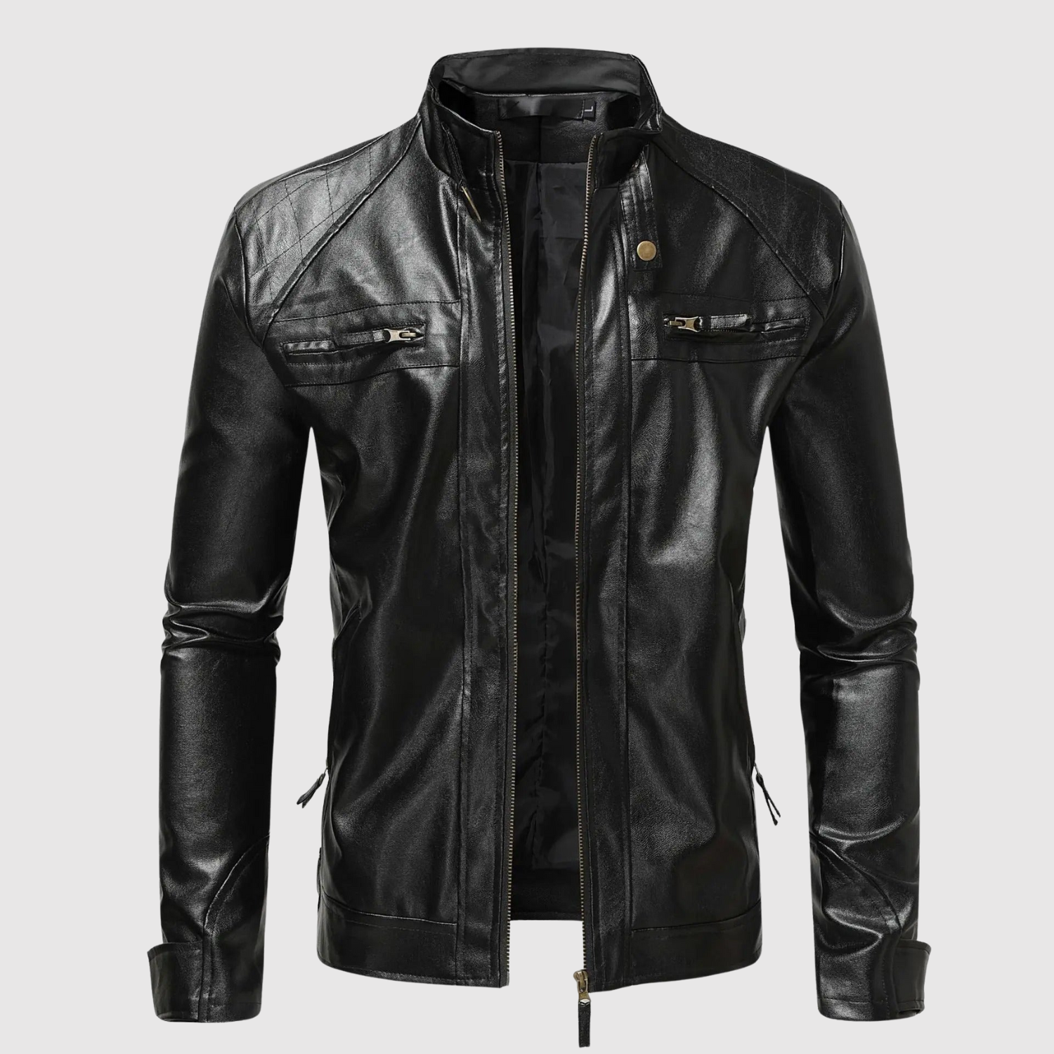 Dorian – Klasická kožená bunda s čistým designem