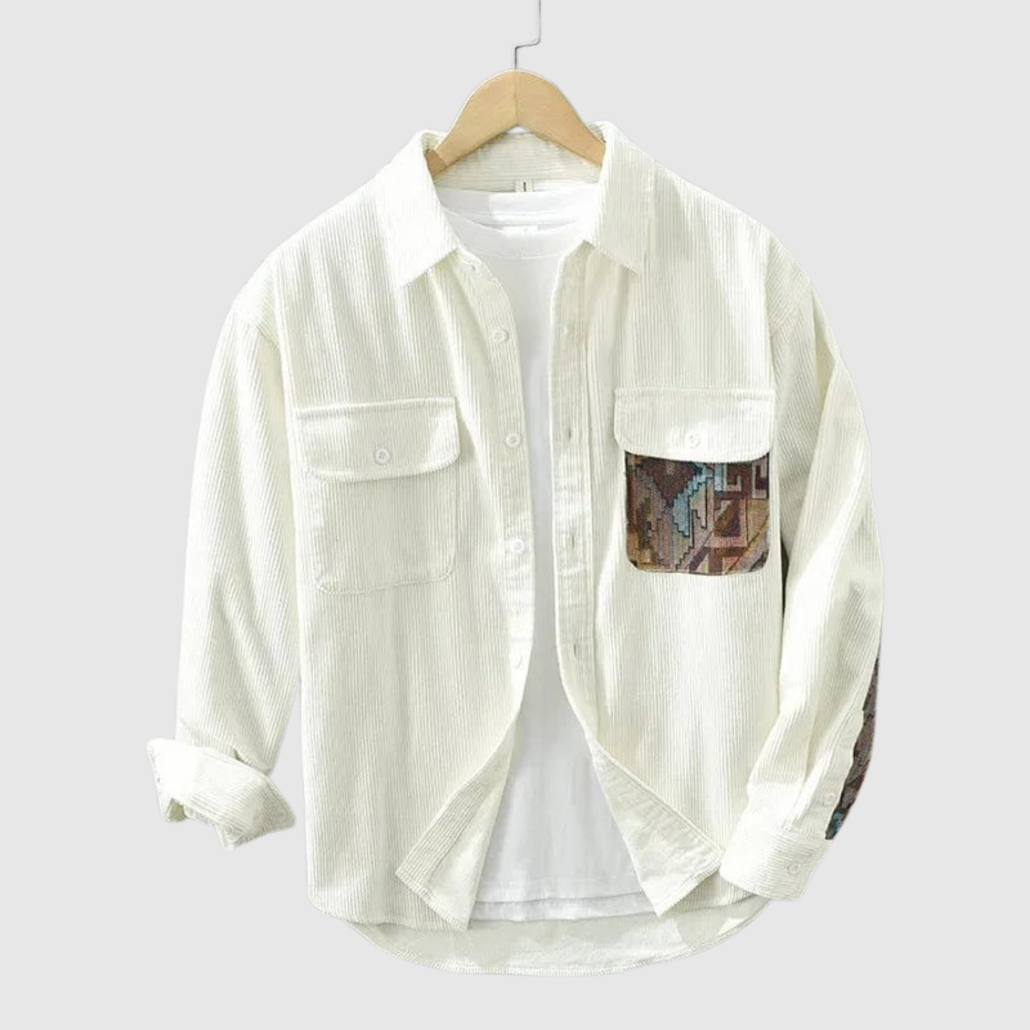 Adrian - Stylová košile z sametu