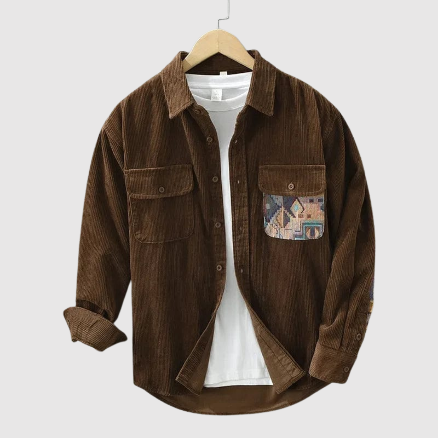 Adrian - Stylová košile z sametu