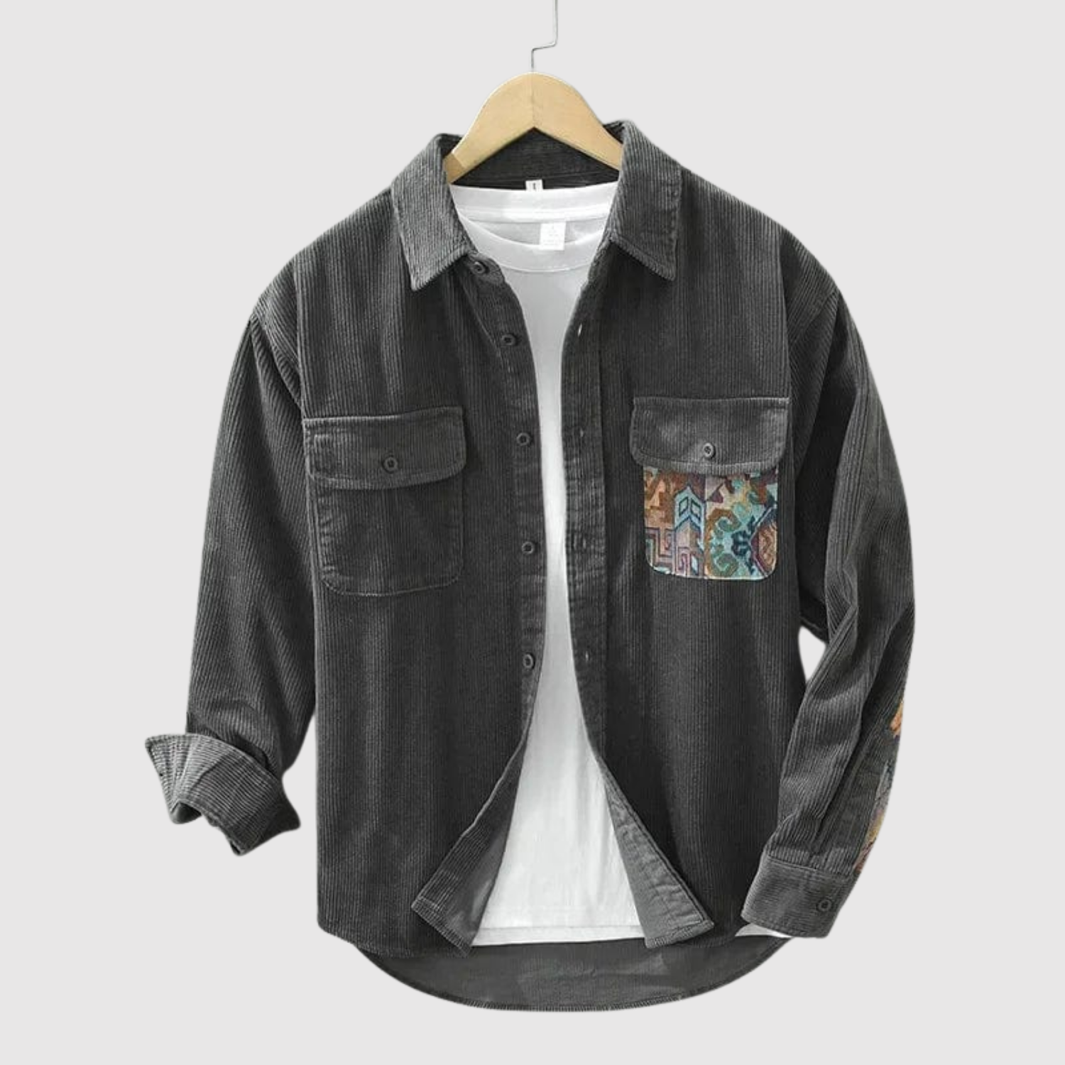 Adrian - Stylová košile z sametu