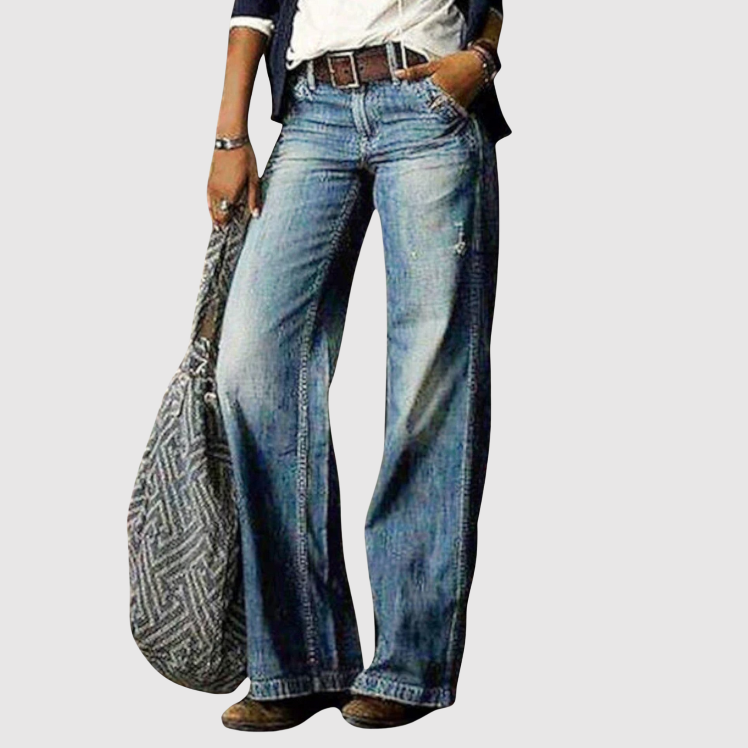 Kira - Džíny s širokým nohavicí