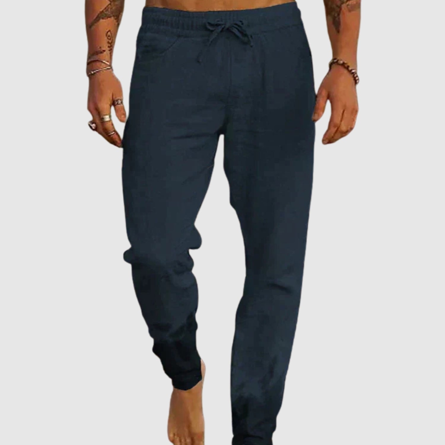 Leo - Lněné kalhoty