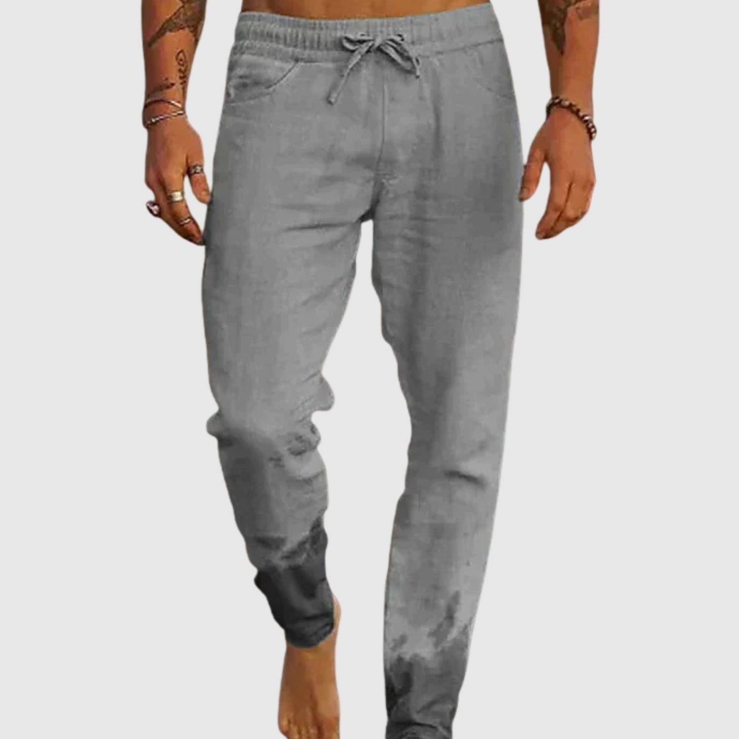 Leo - Lněné kalhoty