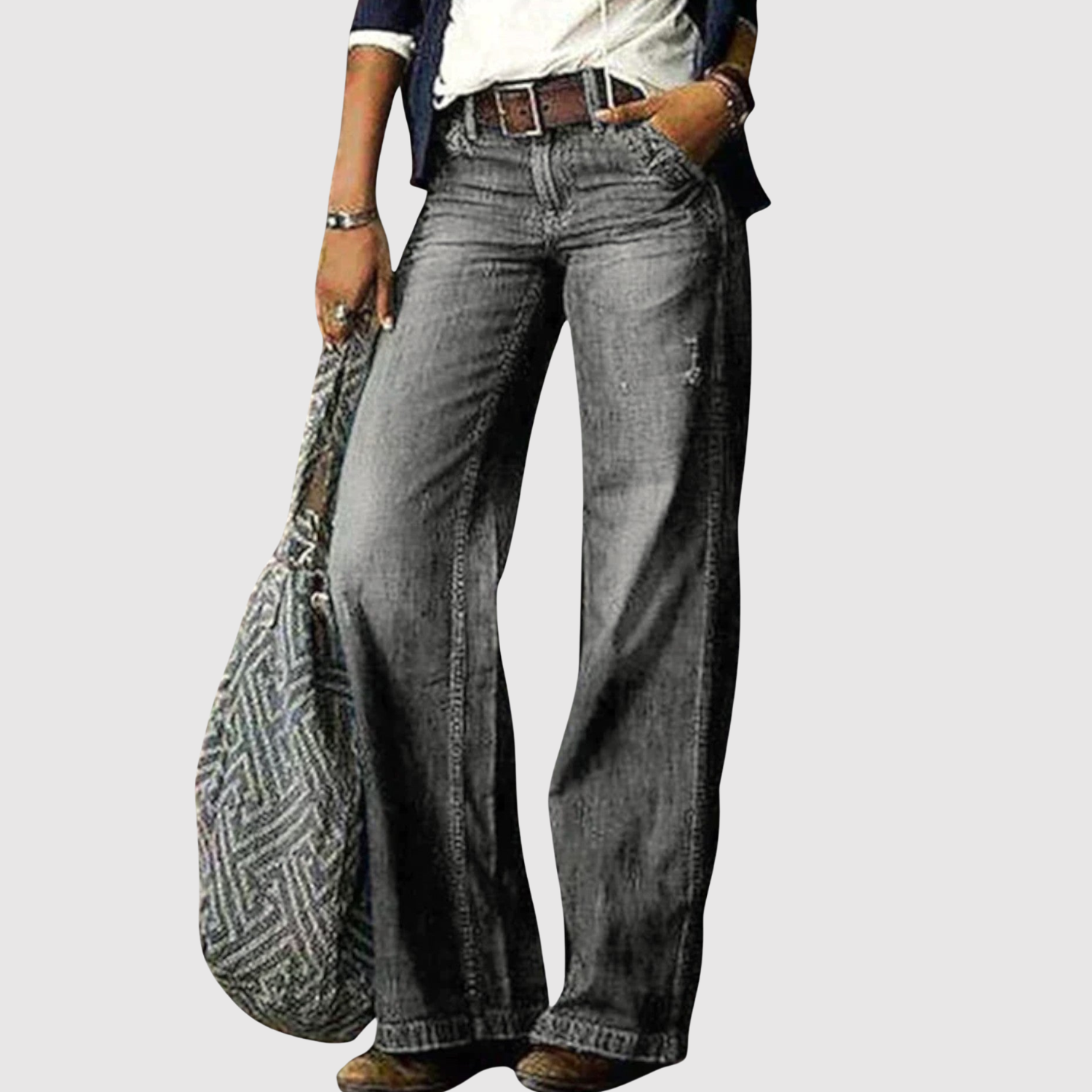 Kira - Džíny s širokým nohavicí