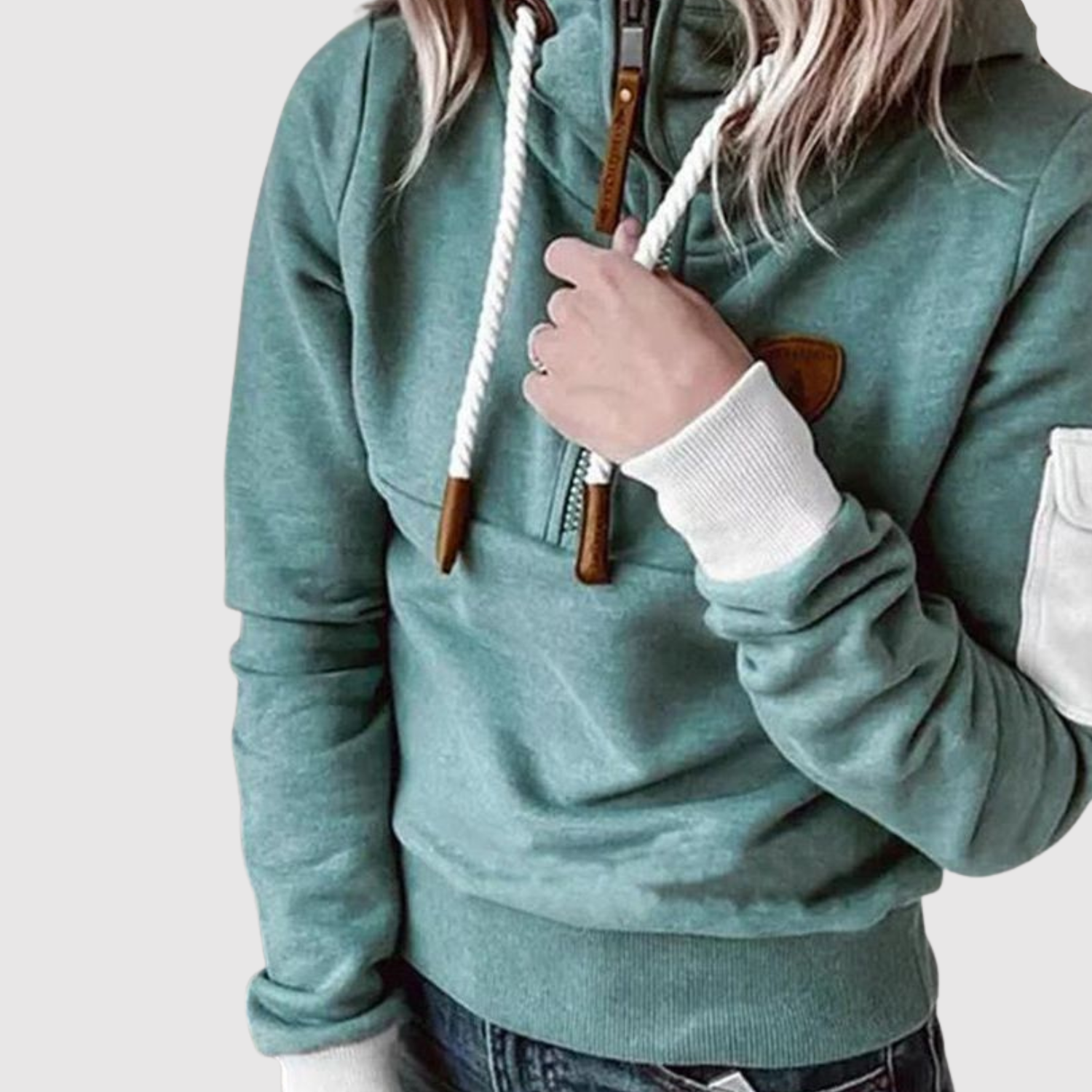 Nina – Pohodlná sportovně-elegantní mikina s kapucí