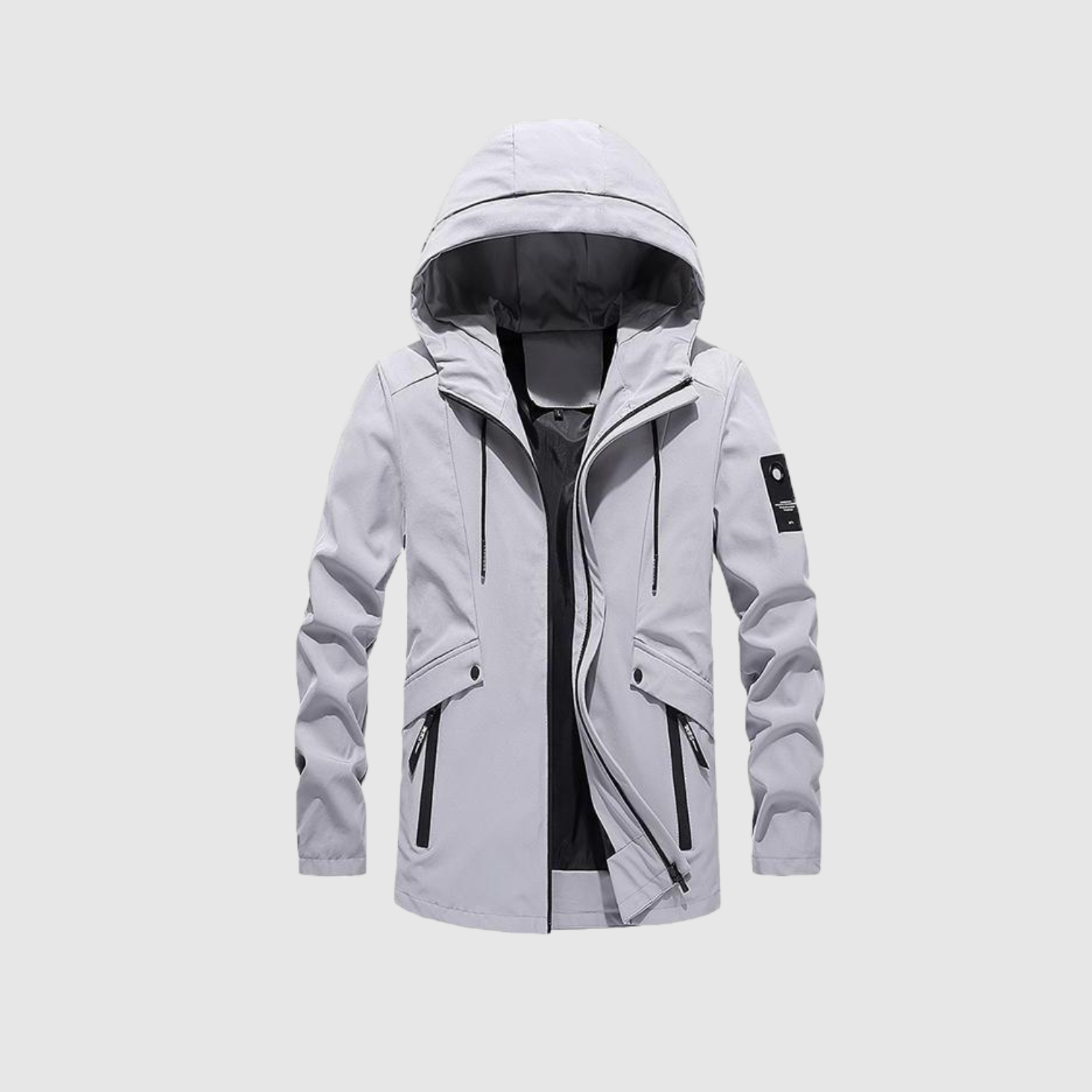 Marek – Voděodolná větrná bunda s kapucí