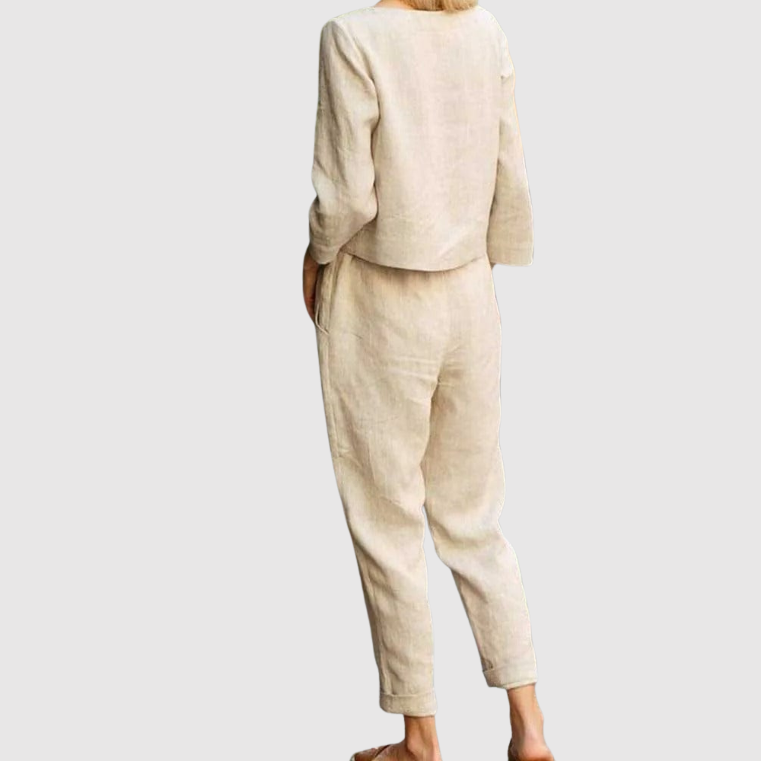 Natálie – Pohodlná souprava s kalhotami a blůzou