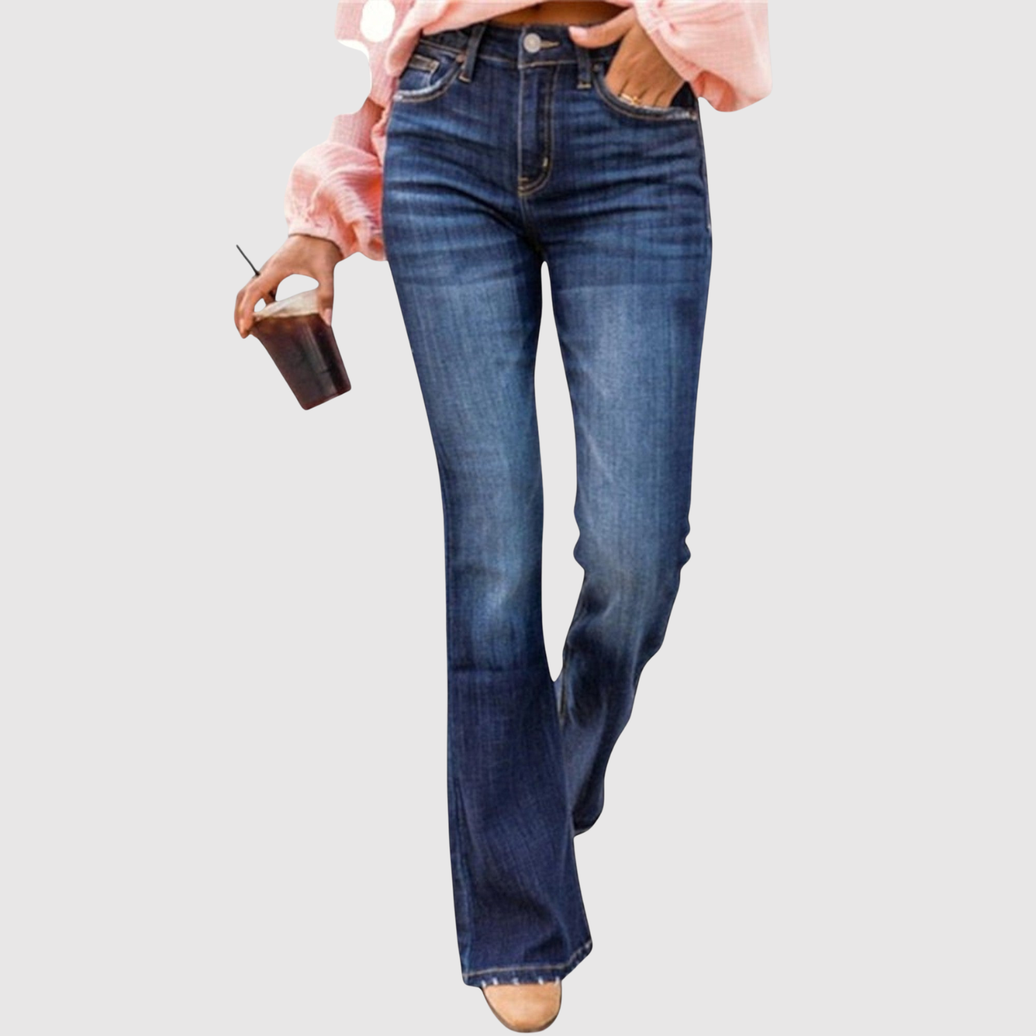 Kira - Pohodlné elastické kalhoty na každý den