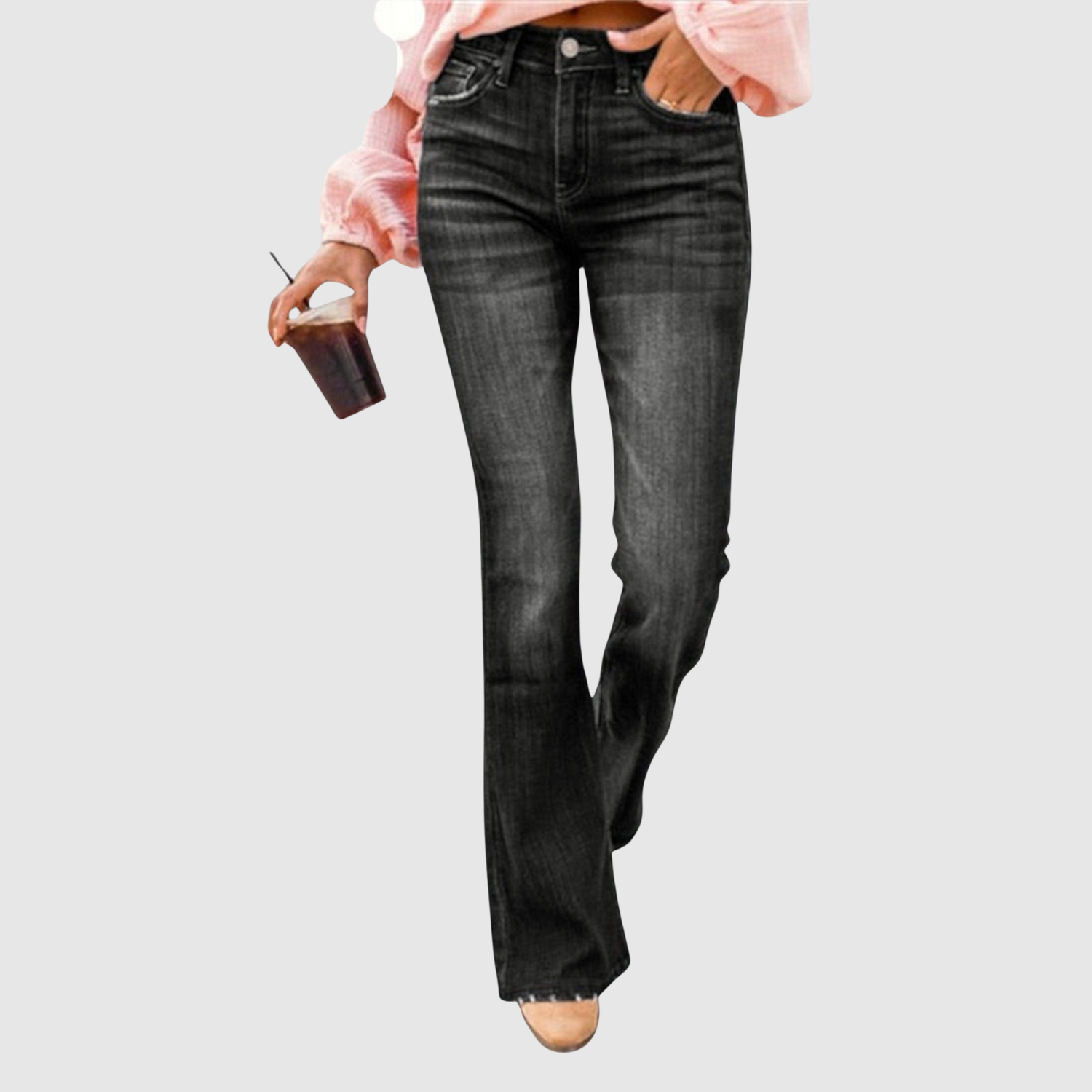 Kira - Pohodlné elastické kalhoty na každý den