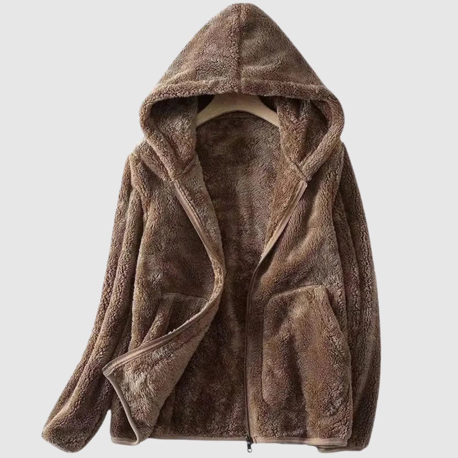 Nina – Fleece bunda s kapucí a kapsami