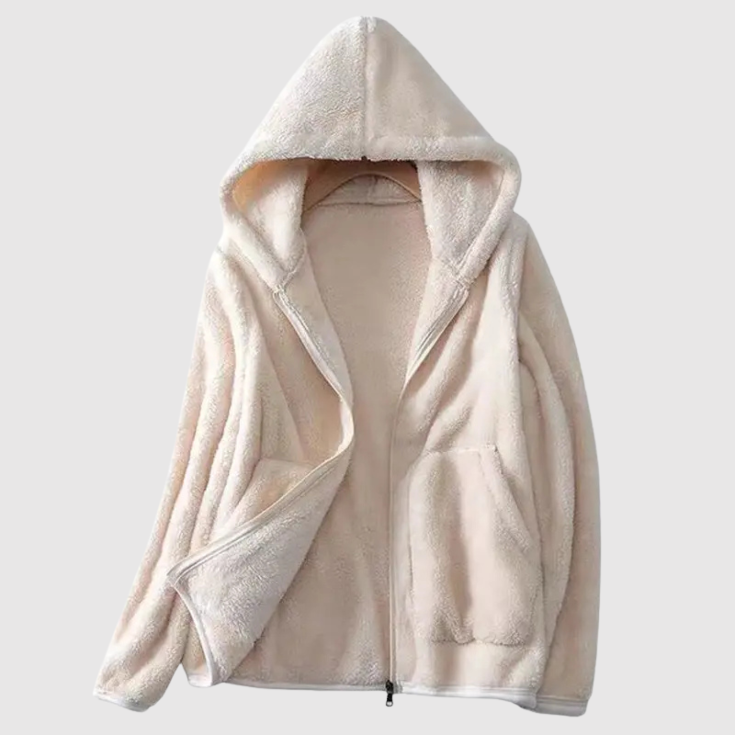 Nina – Fleece bunda s kapucí a kapsami