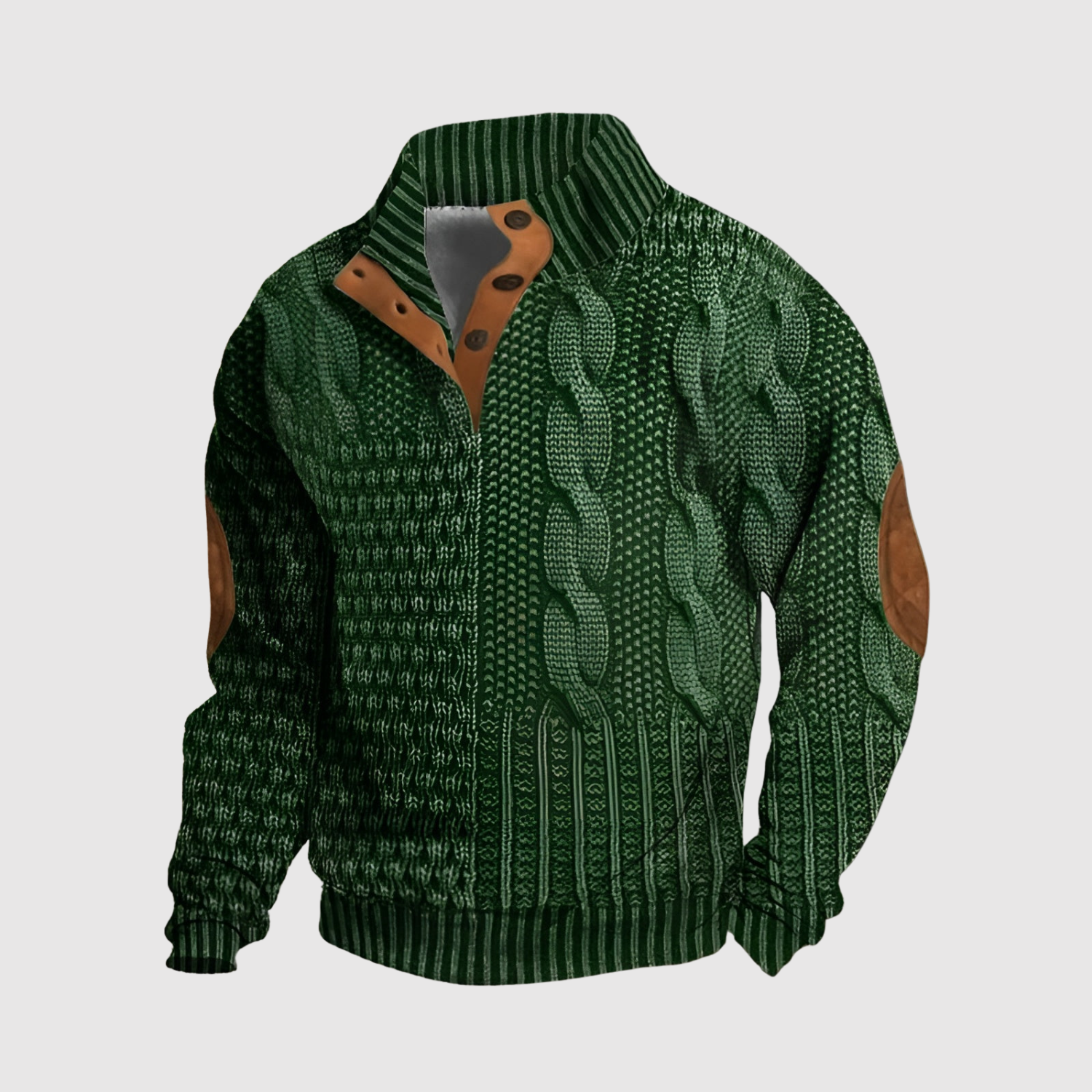 Daniel – Svetr s vzorem a kontrastními detaily