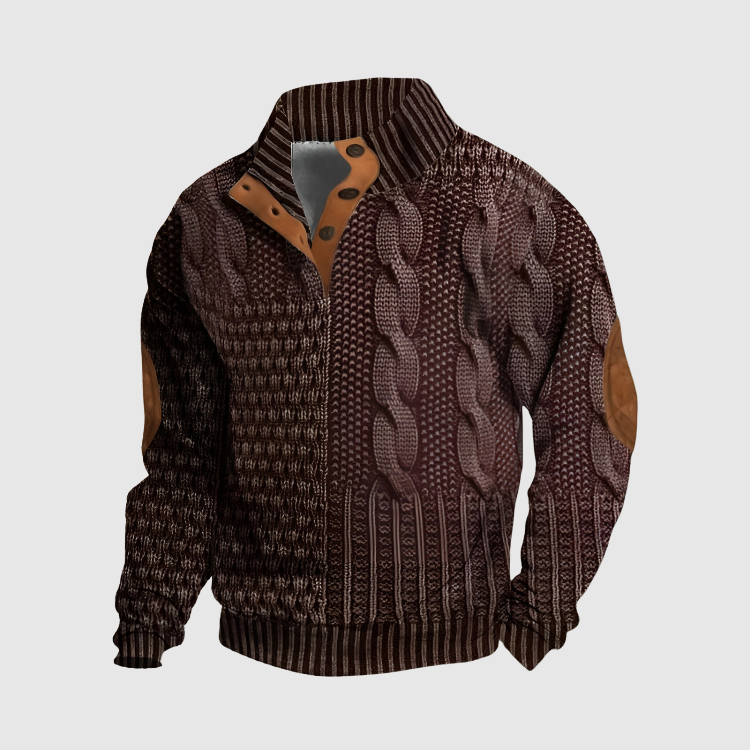 Daniel – Svetr s vzorem a kontrastními detaily