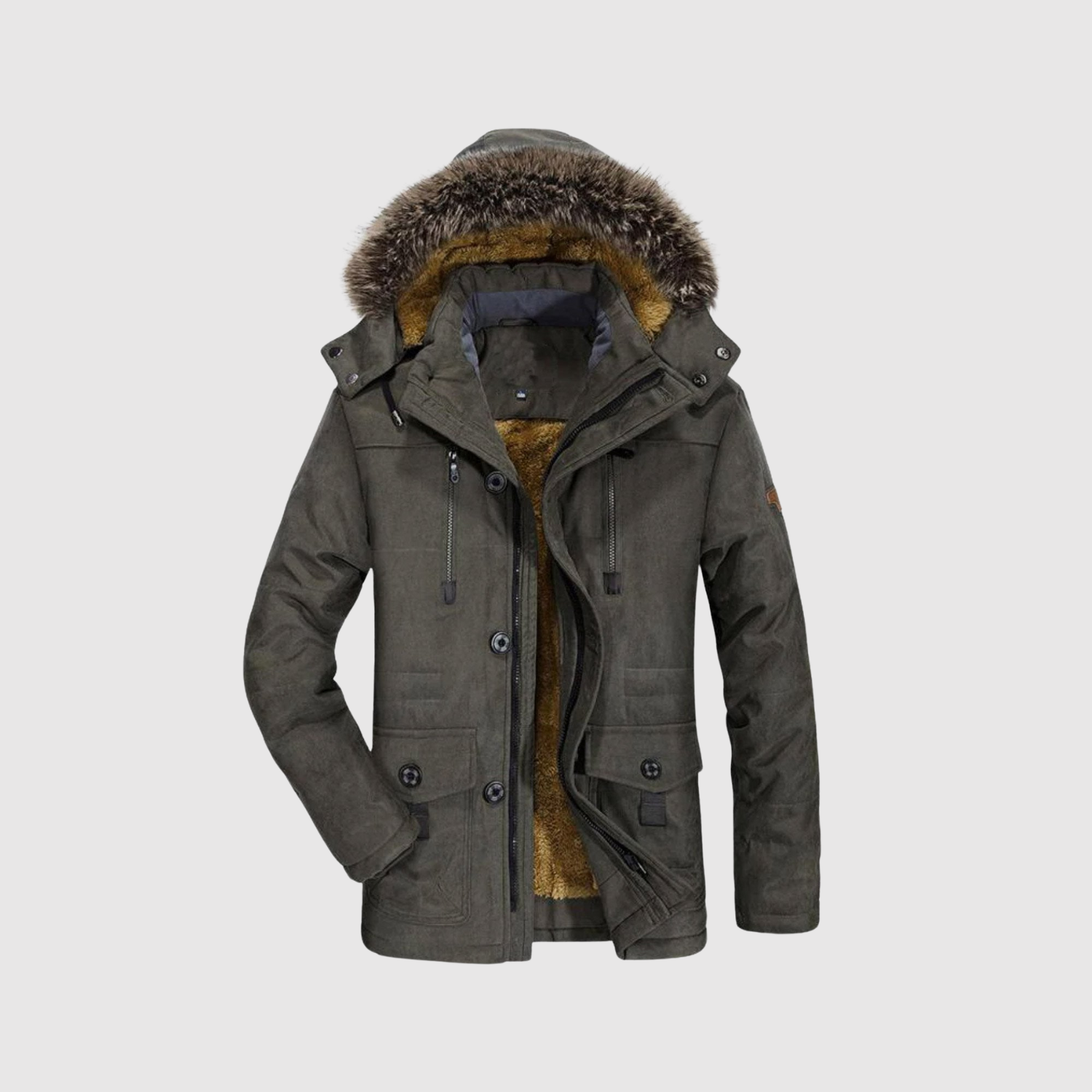 Marek – Zimní bunda Nordic Parka s umělým peřím