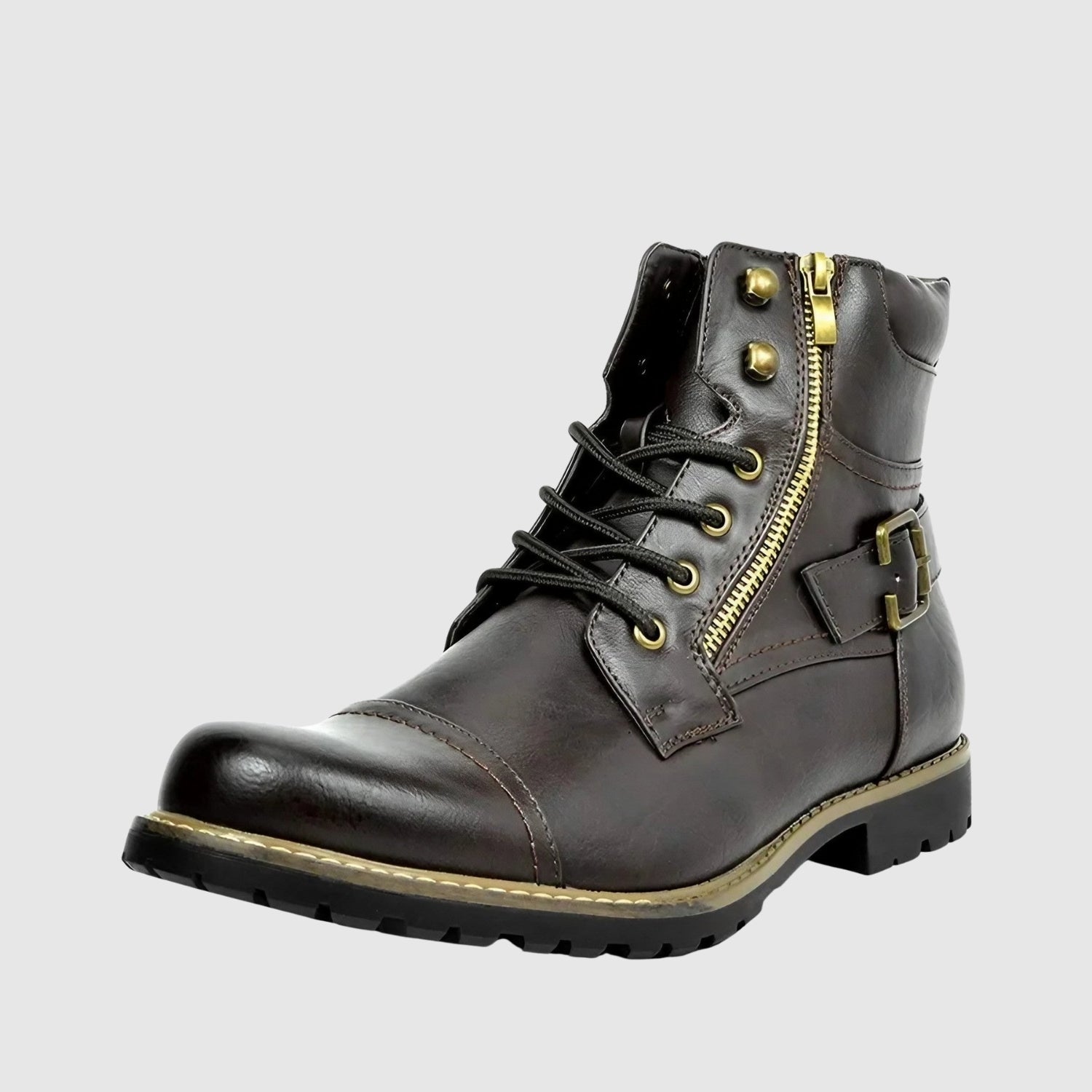 Radim - Kožené boty s tkaničkami