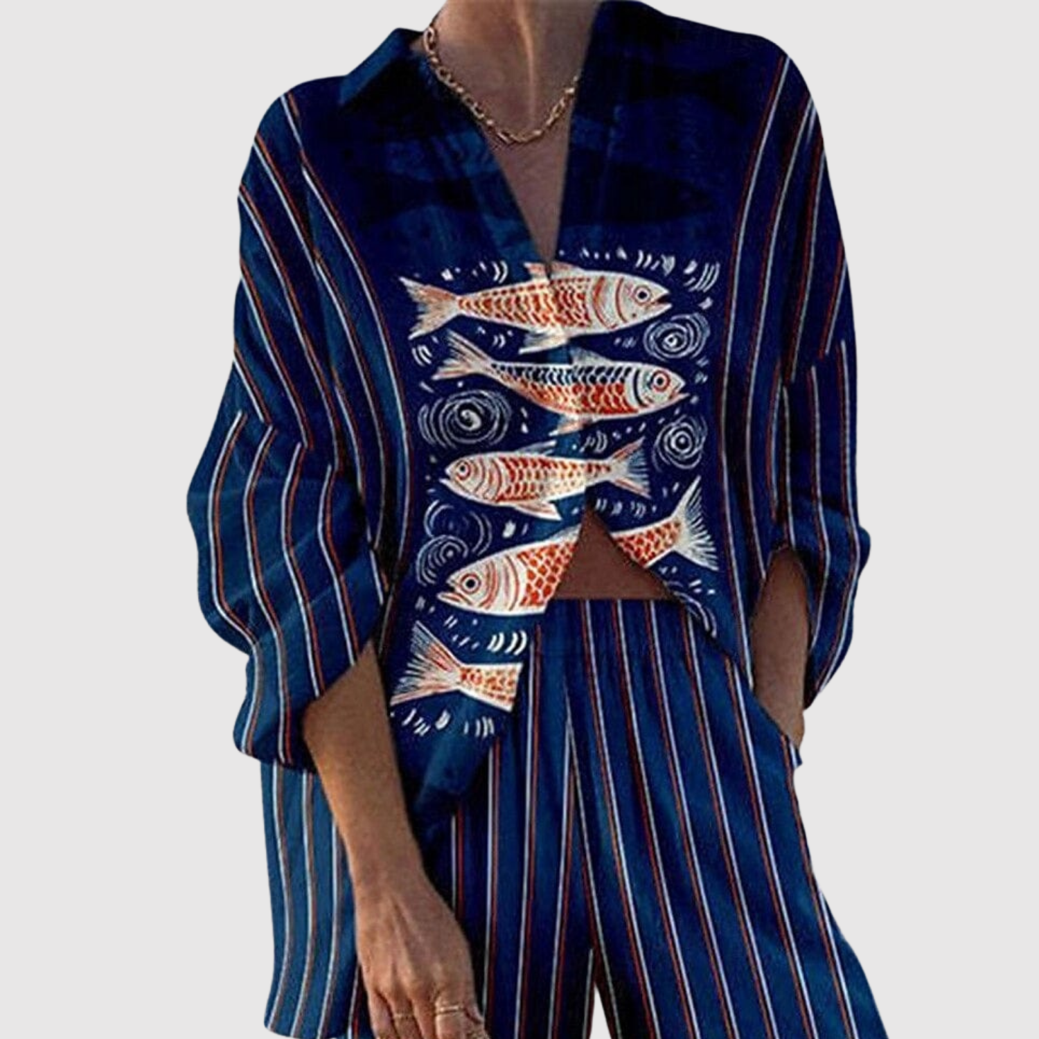 Natálie – Plážové šaty s vázáním vpředu