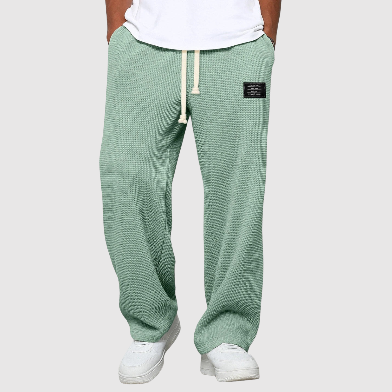 Denis - Pánské každodenní kalhoty s širokým střihem