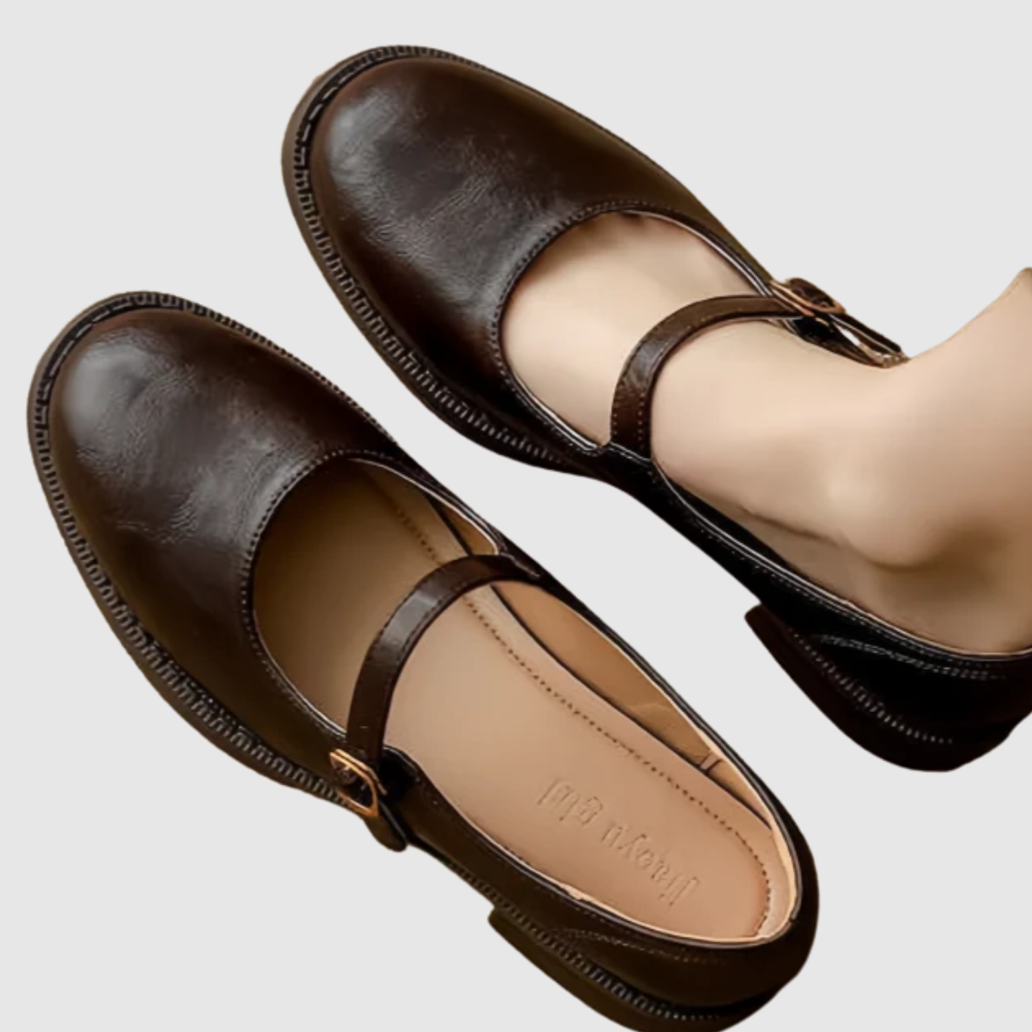 Greta – Elegantní retro boty s nízkým podpatkem