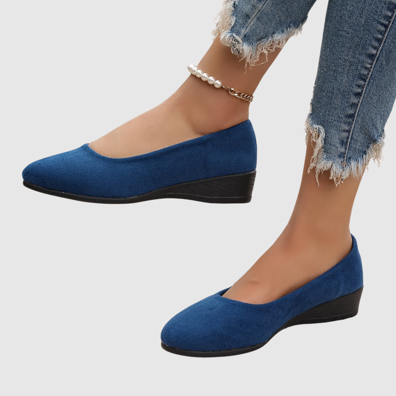 Teodora - Klasické tenisky na podpatku