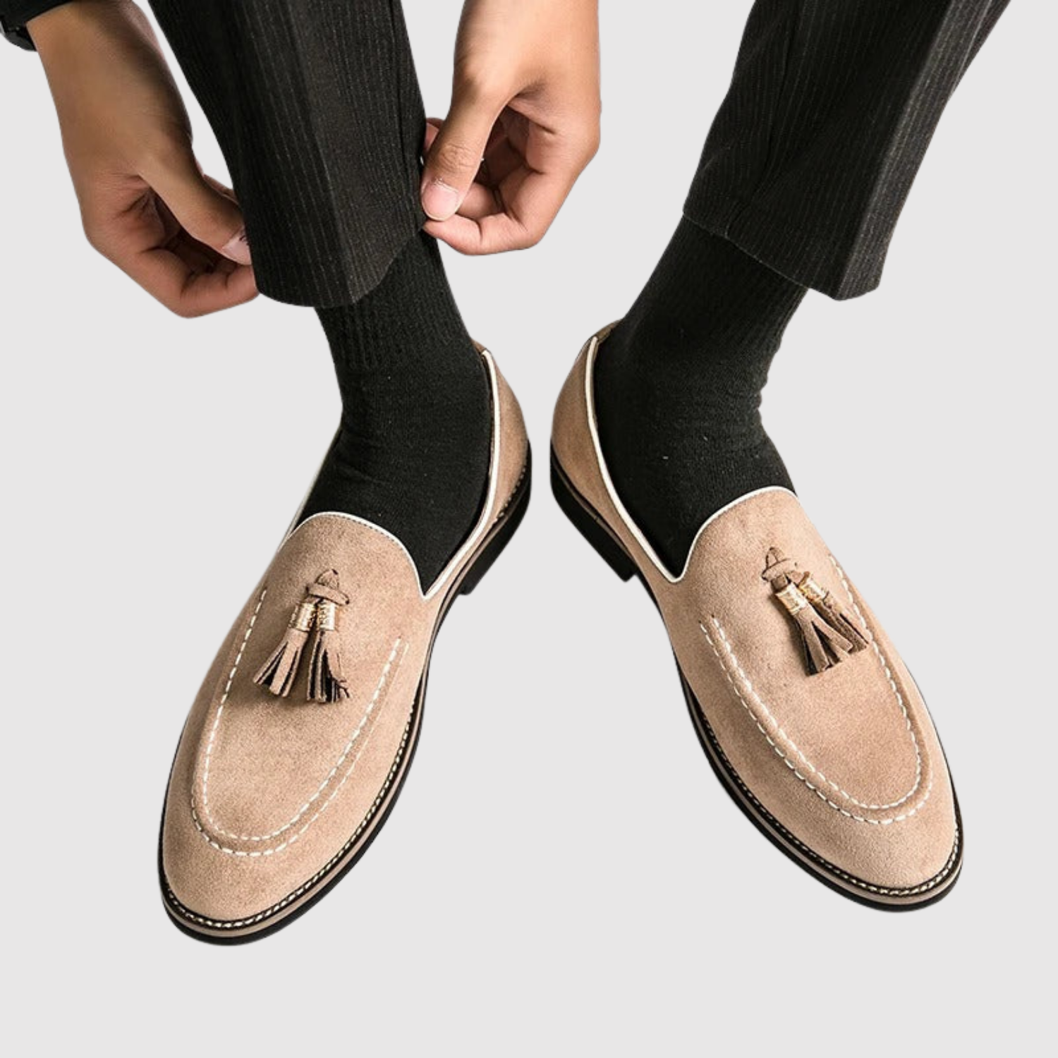 Viktor – Luxusní loafers s kovovou sponou