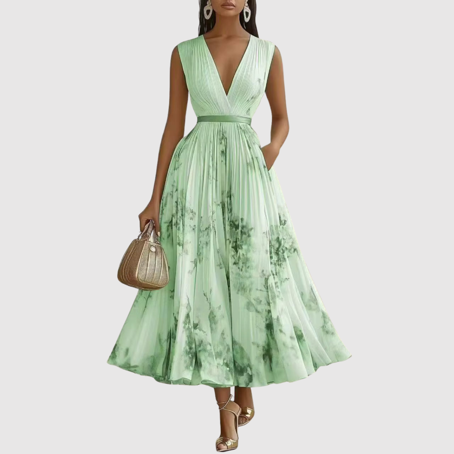 Eliška – Letní šaty s květinovým potiskem