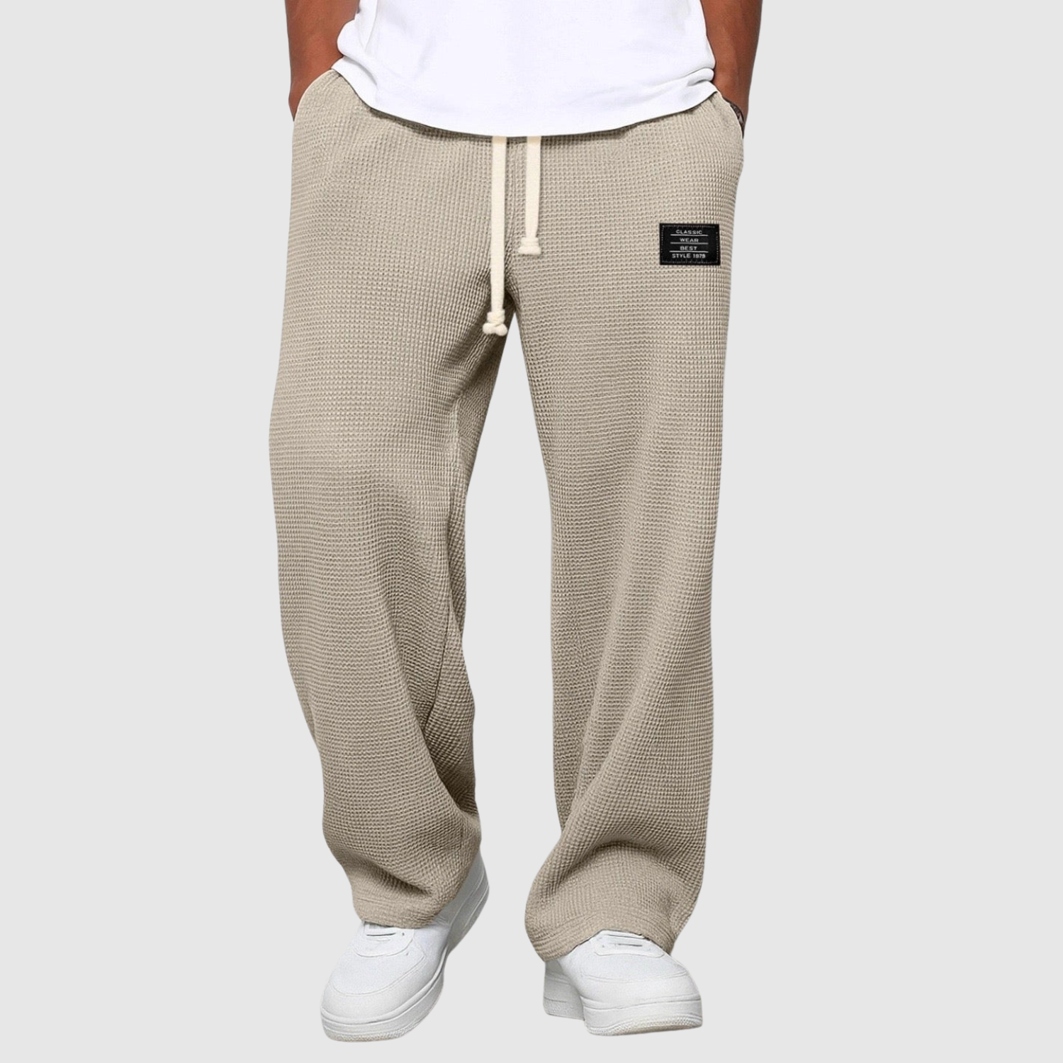 Denis - Pánské každodenní kalhoty s širokým střihem