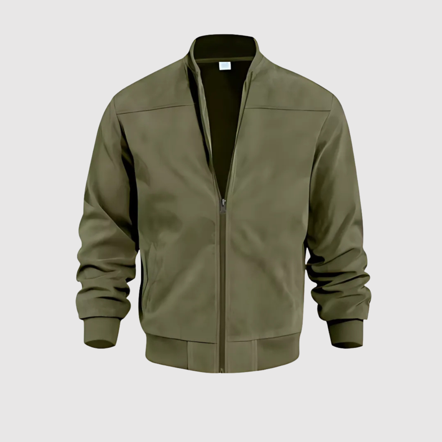 Šimon – Bomber bunda z semišového materiálu