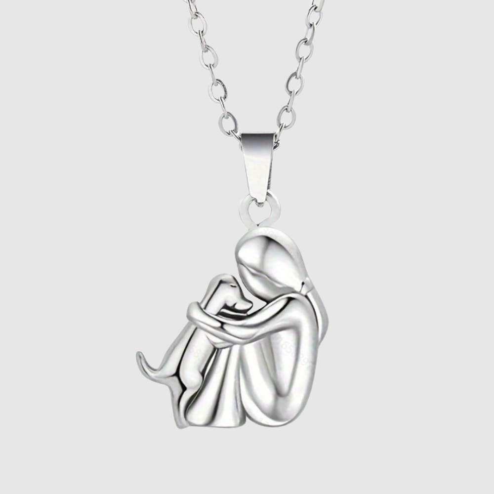 Amélie - Náhrdelník s přívěskem ve tvaru psa