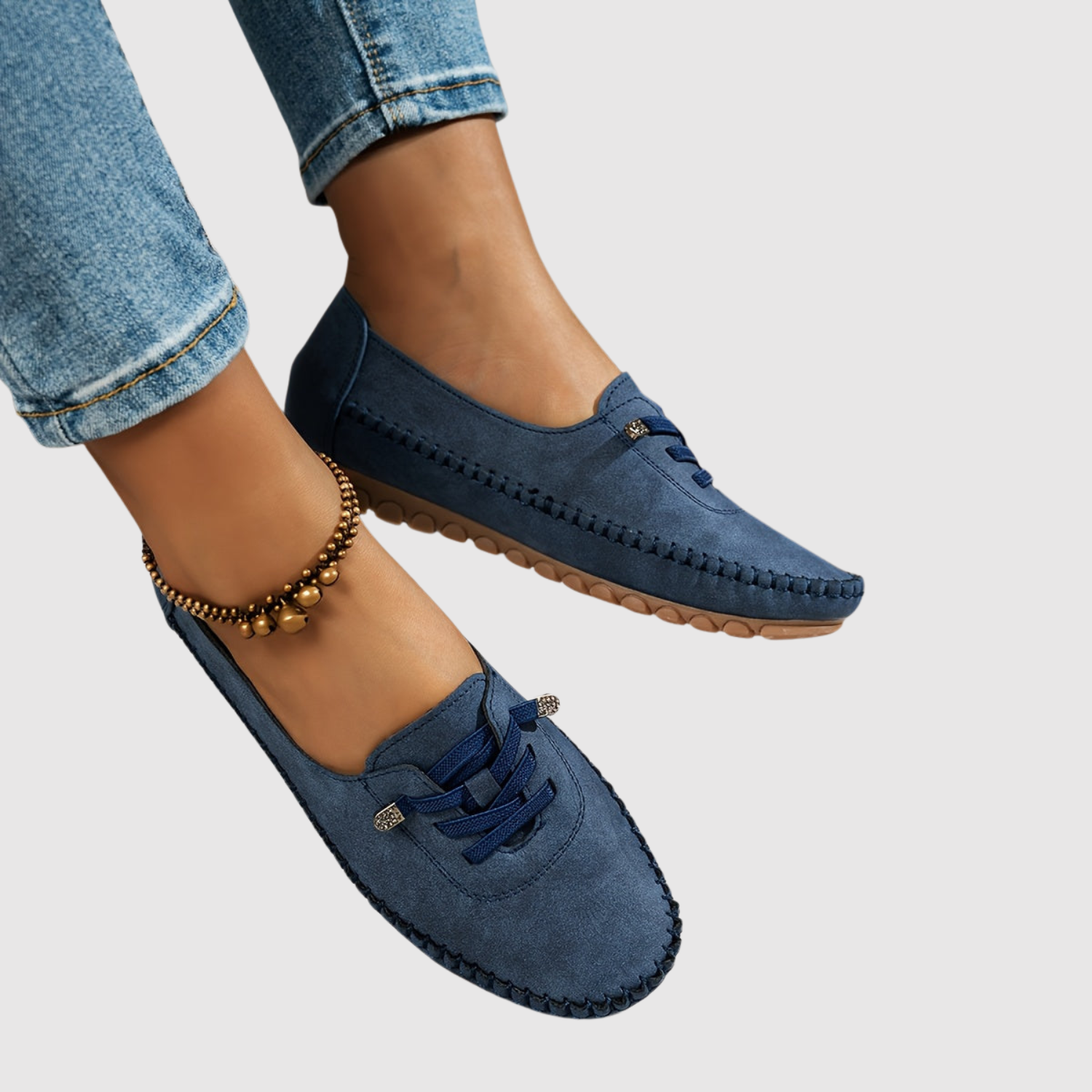 Rita - Komfortní mokasíny s mašlí
