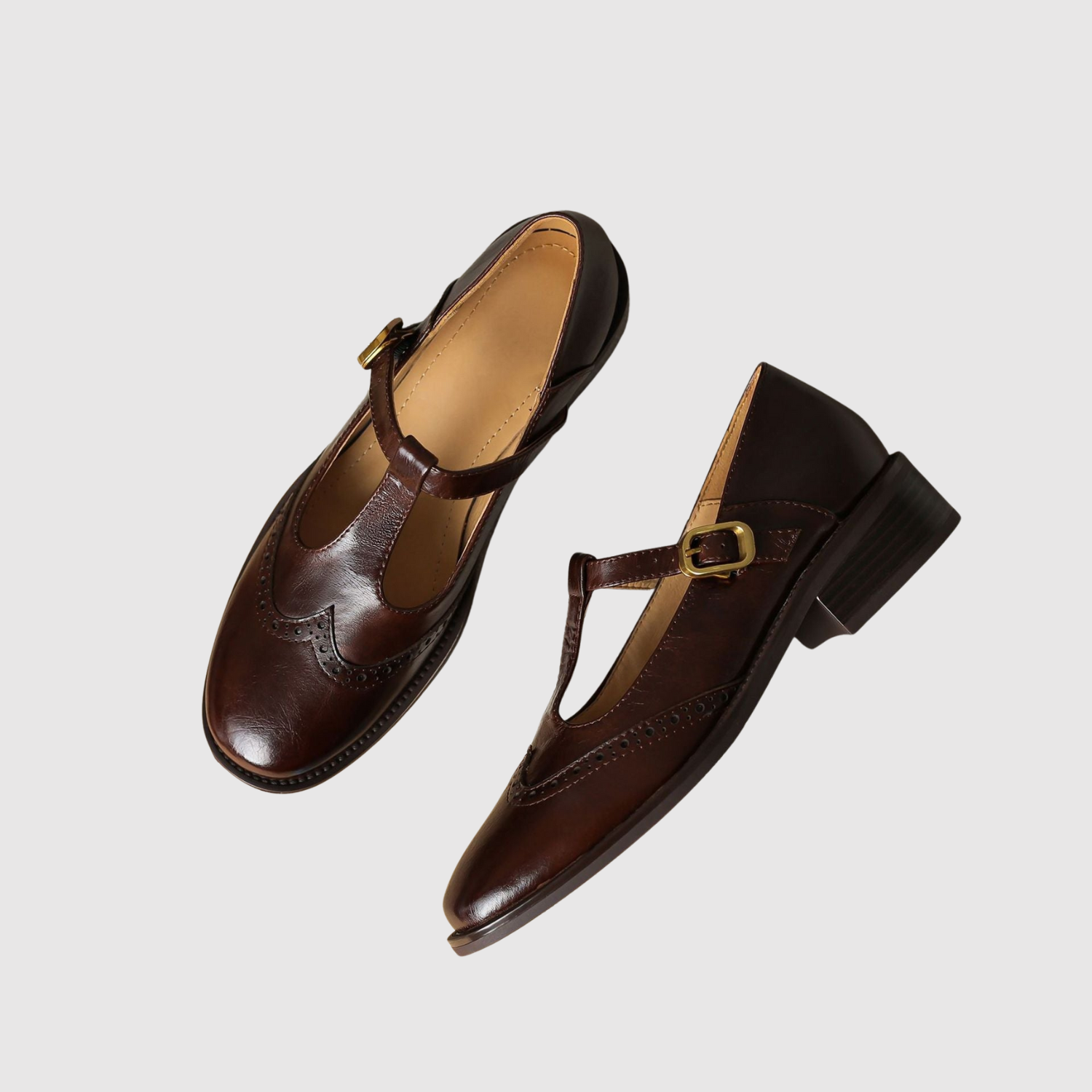 Greta – Boty s perforací a sponou