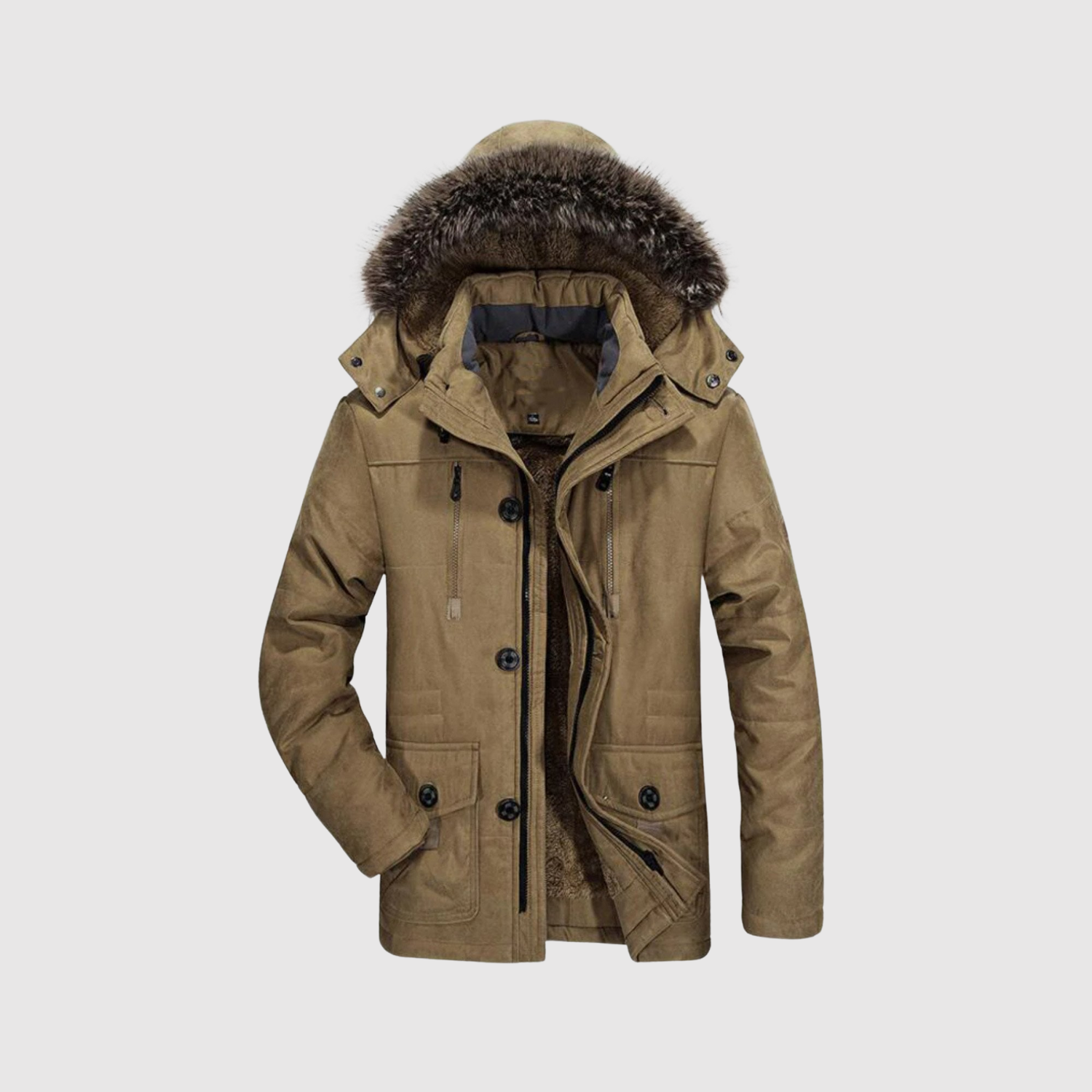 Marek – Zimní bunda Nordic Parka s umělým peřím