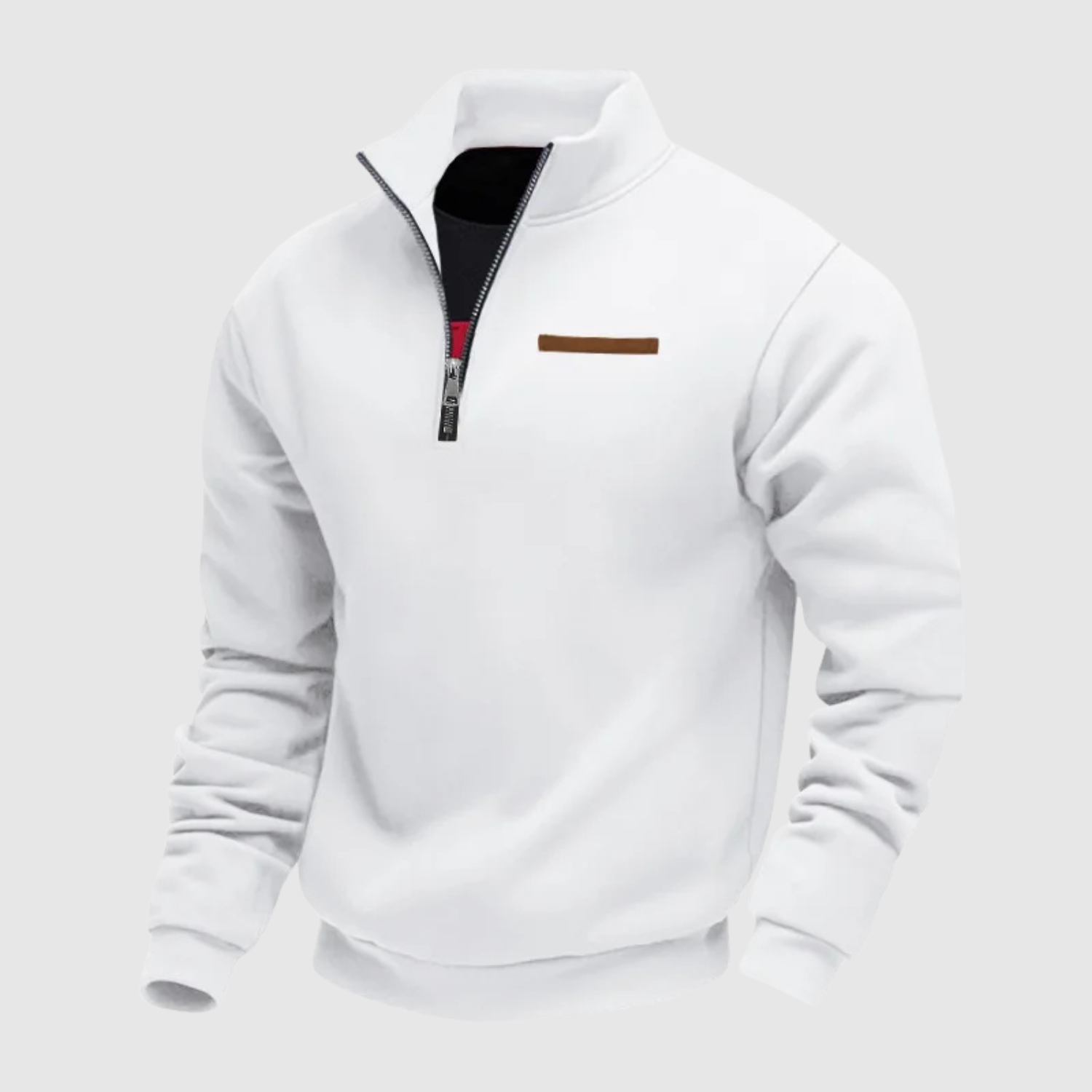 Daniel - Svetr s vysokým límcem a zipem