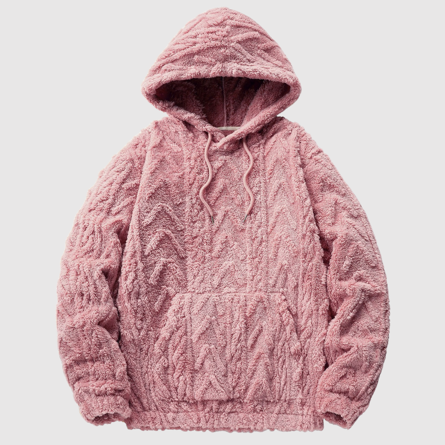 Nina – Měkké Teddy Mikina s kabelovým vzorem