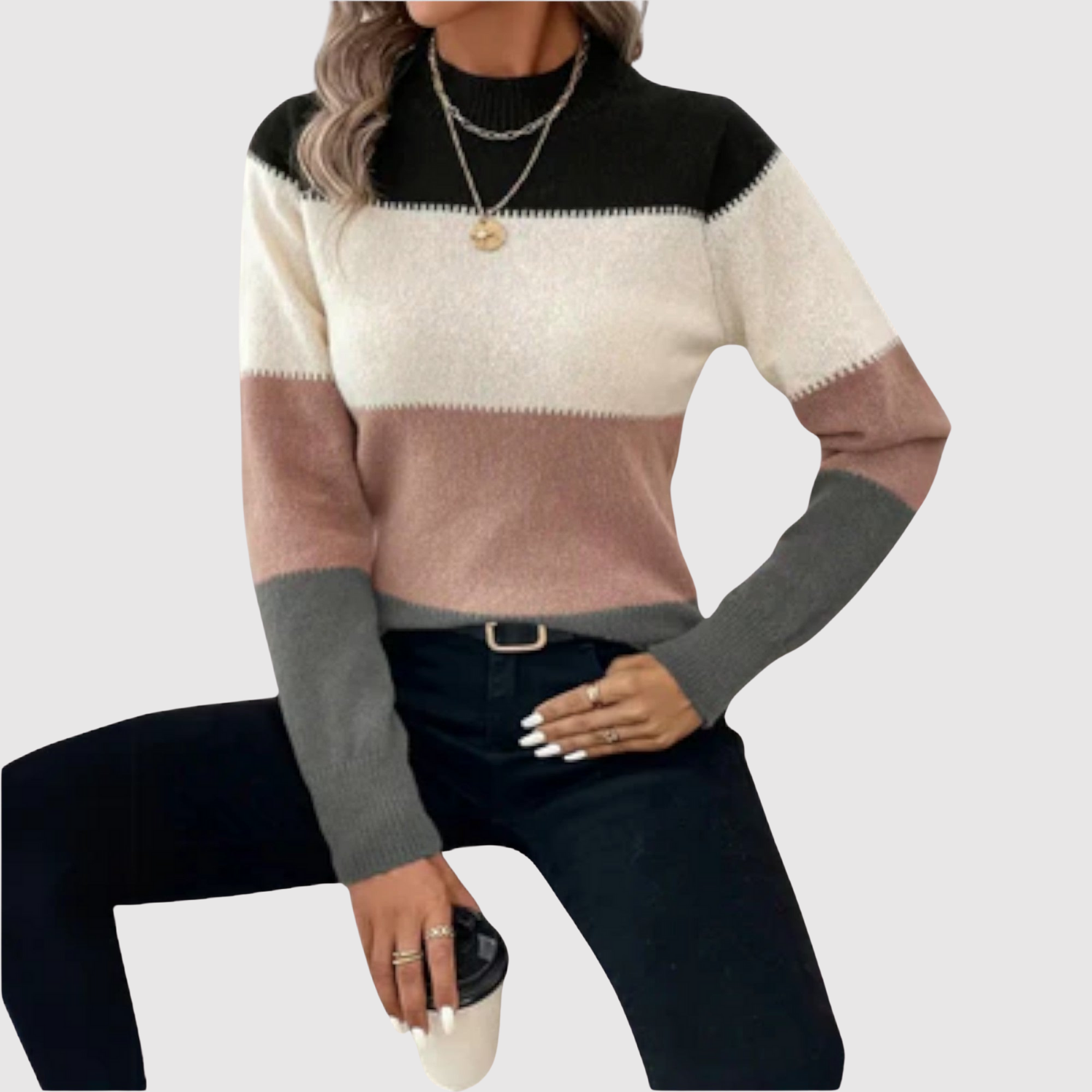 Nora – Svetr ve třech barvách