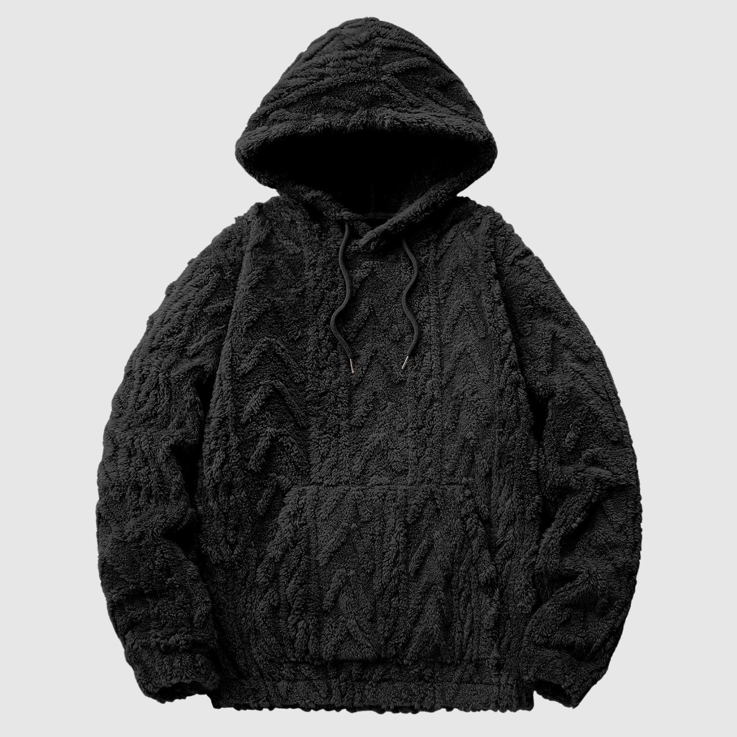 Nina – Měkké Teddy Mikina s kabelovým vzorem