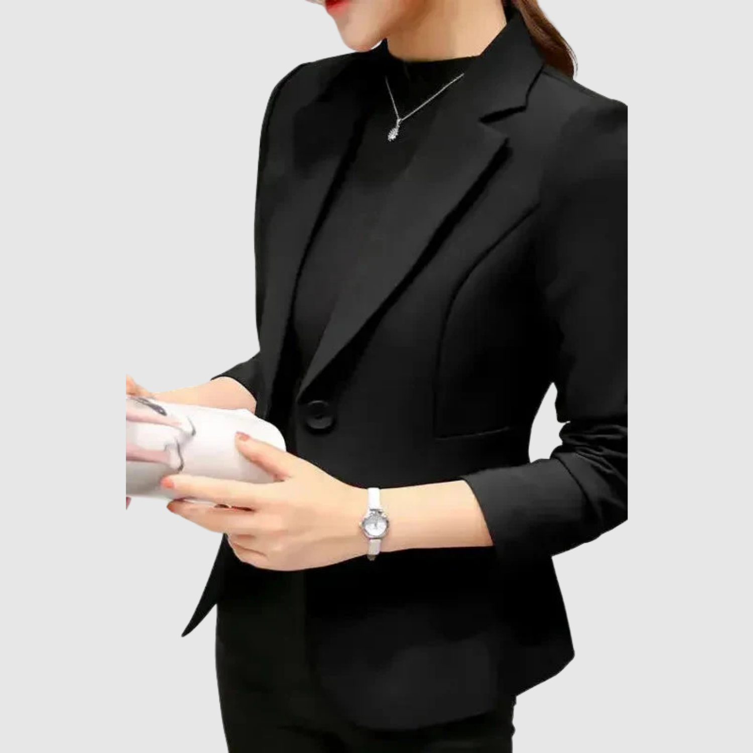 Silvie – Figurovaný blazer v klasickém stylu