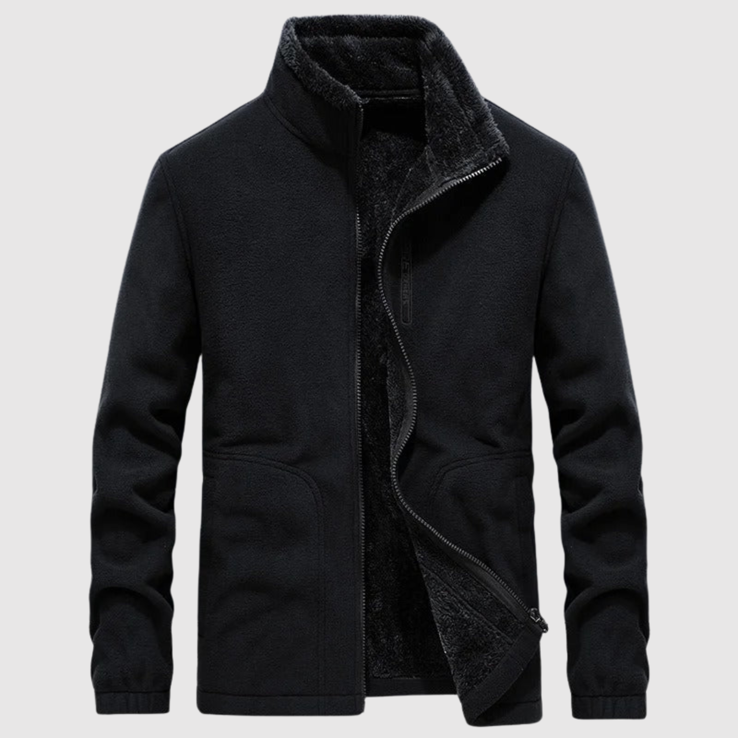 Marek – Zimní bunda z sametu s měkkou podšívkou